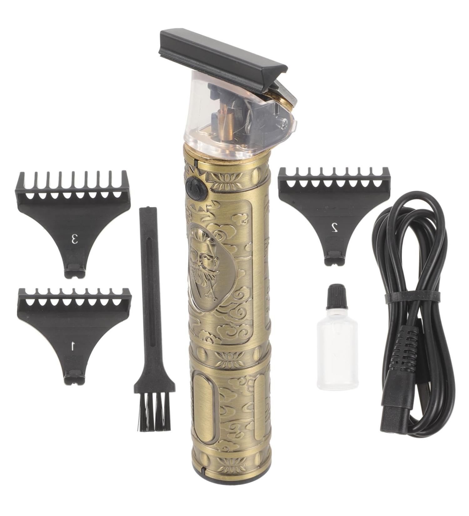 Buy Housoutil Clipper USB Charging Retro Hair Trimmers - Electric Grooming Tool for Haircuts & Leg Hair | Fast International Shipping - Buy Online on SooperMarket.com