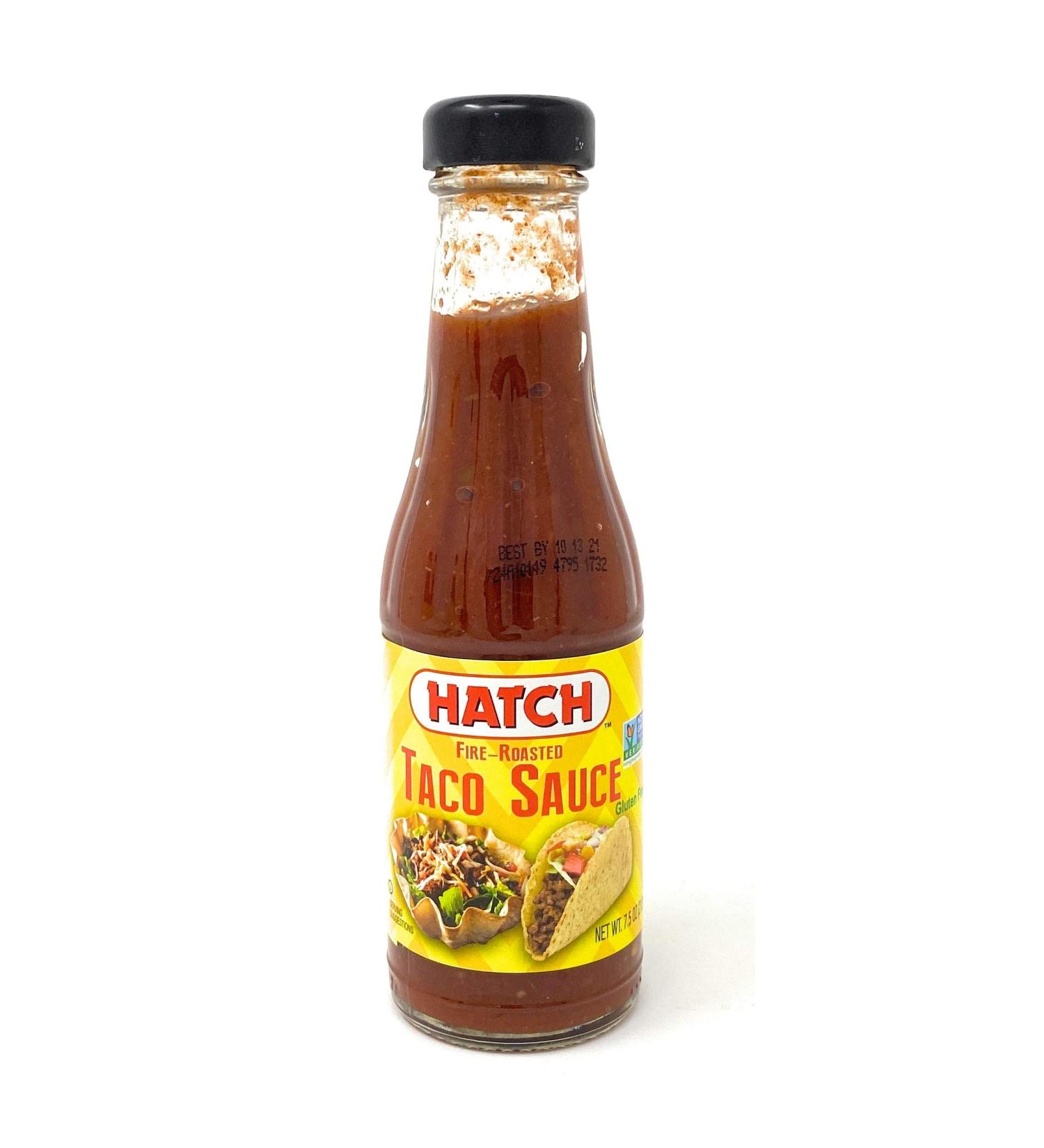 Hatch Chile Company Fire-Roasted Tomato Taco Sauce Medium Heat 7.5oz - Pack of 2 - Buy Online on SooperMarket.com