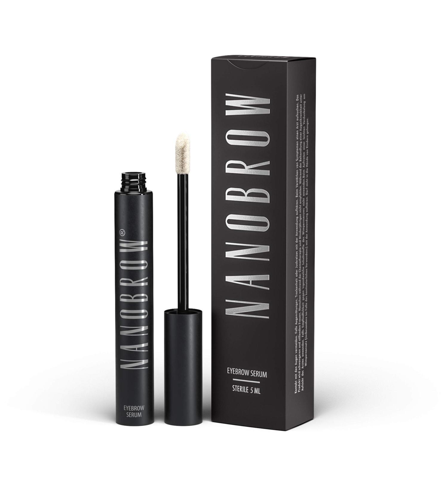 Nanobrow Eyebrow Serum 5ml - Night Serum for Thickening and Strengthening - Buy Online on SooperMarket.com