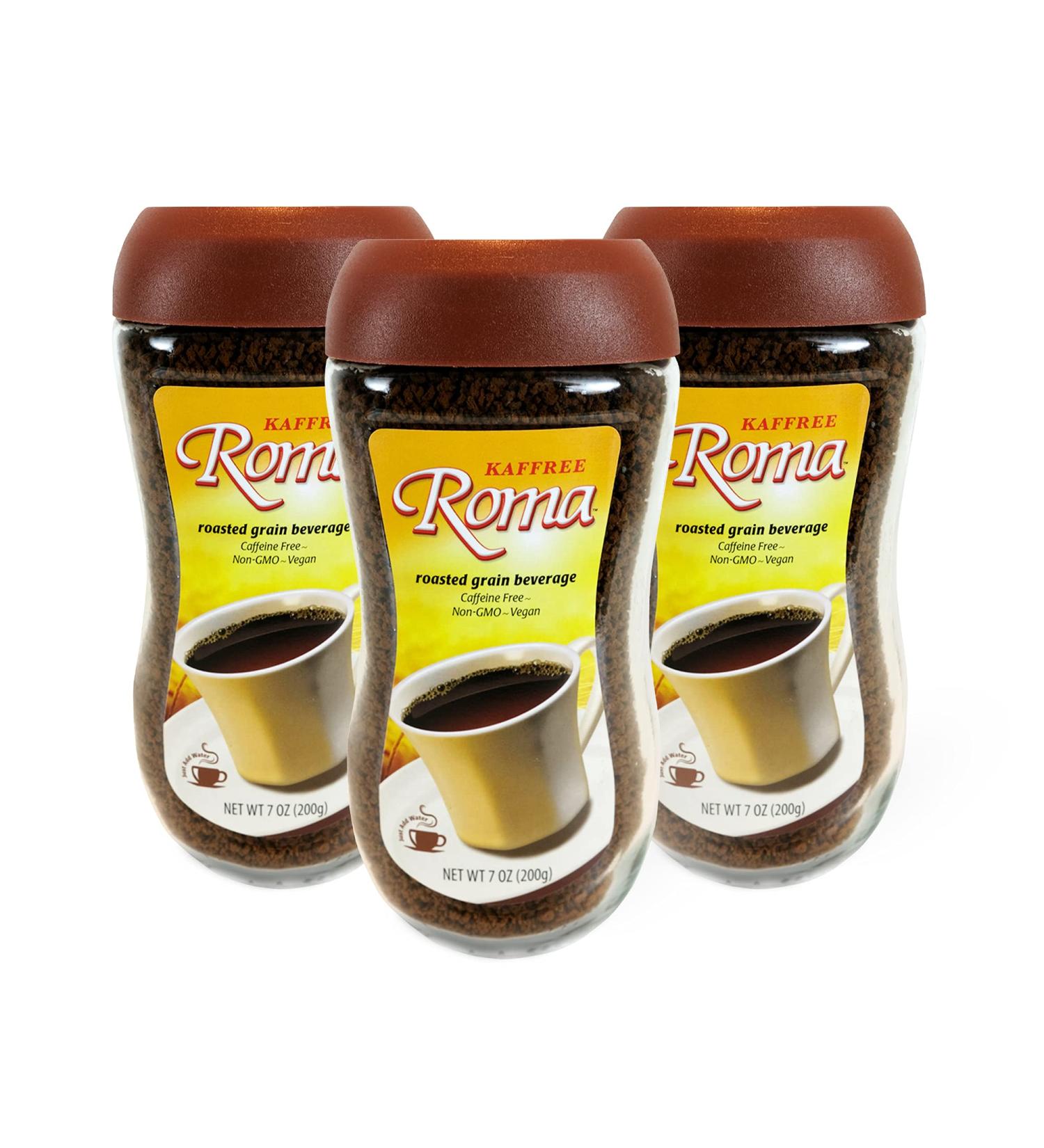 Kaffree Roma Original 7 oz. (Pack of 3) - Plant-Based Non-GMO Alternative - Buy Online on SooperMarket.com