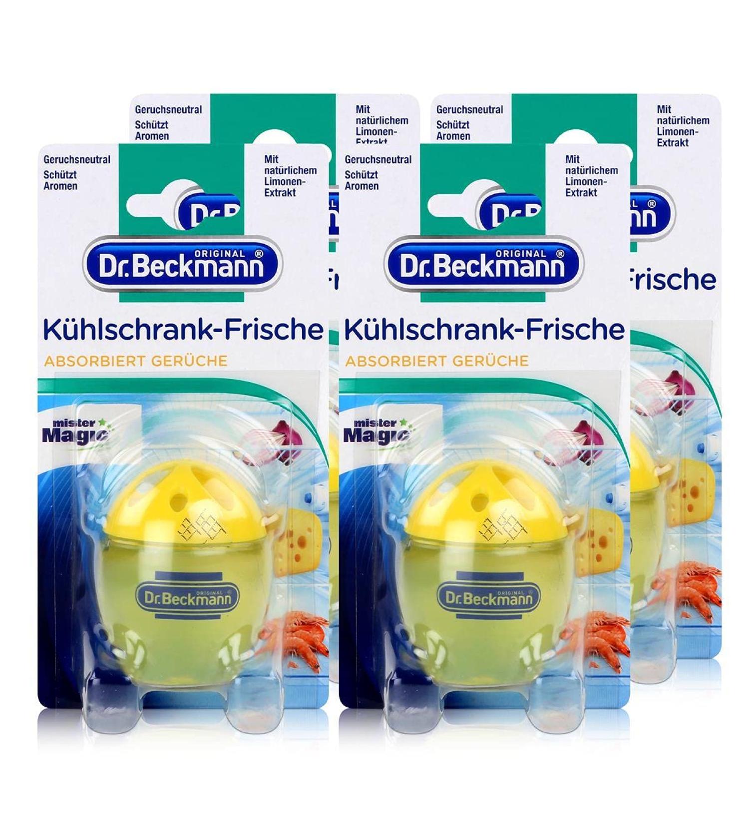 4x Dr. Beckmann refrigerator fresh lime with natural lime extract