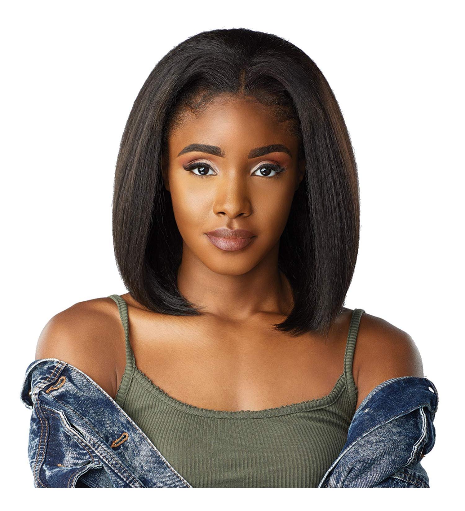 Sensationnel CKCo HalfWig - TOP BABE (1B) | Synthetic Instant Weave Full Wig with Curls, Kinks, and Co Half Wig Style - Buy Online on SooperMarket.com
