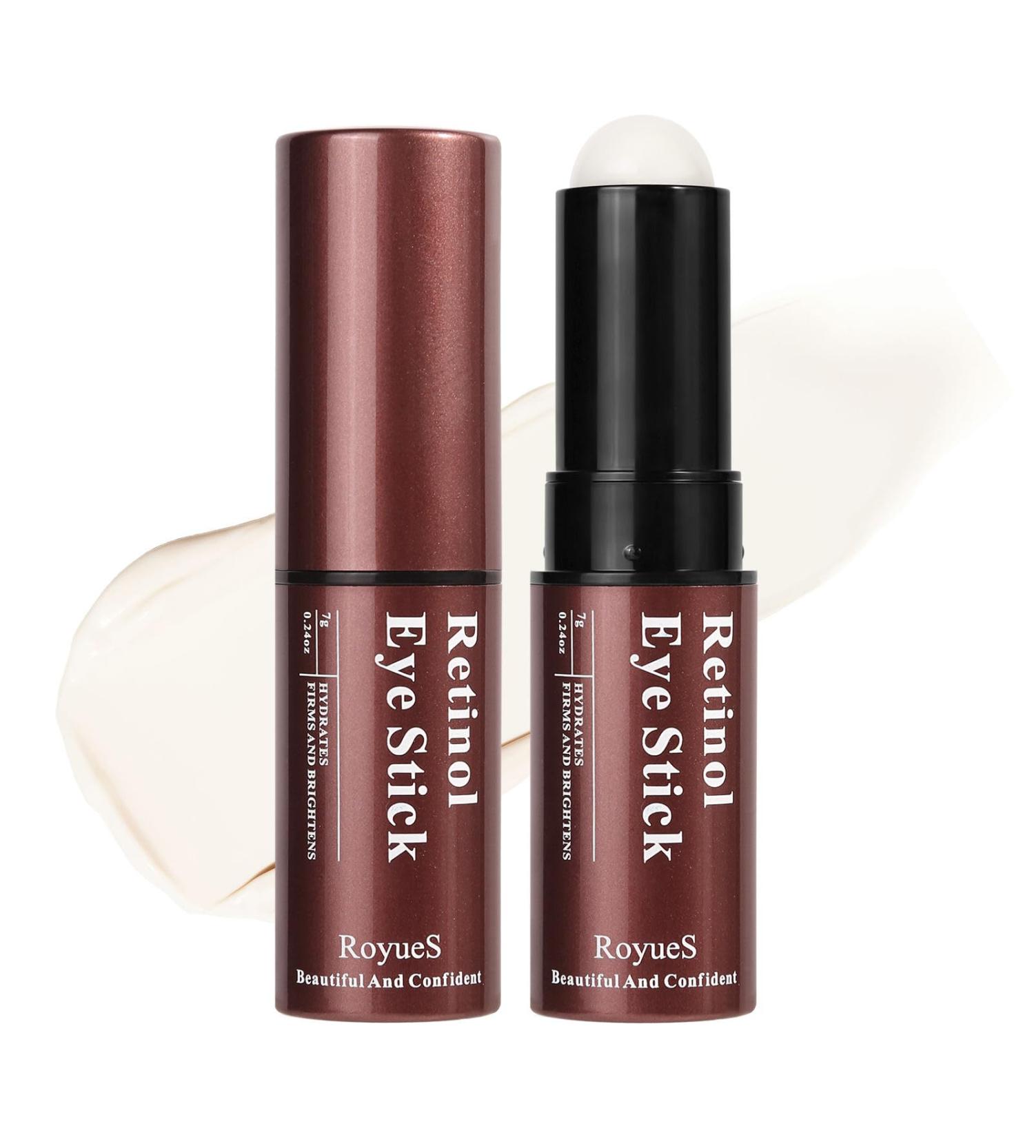 Retinol Eye Stick Retinol Eye Cream for Dark Circles and Puffiness Under Eye Cream Anti Aging Hydrates Moisturises Reduces Fine Lines Rejuvenates Skin 7g - Buy Online on SooperMarket.com