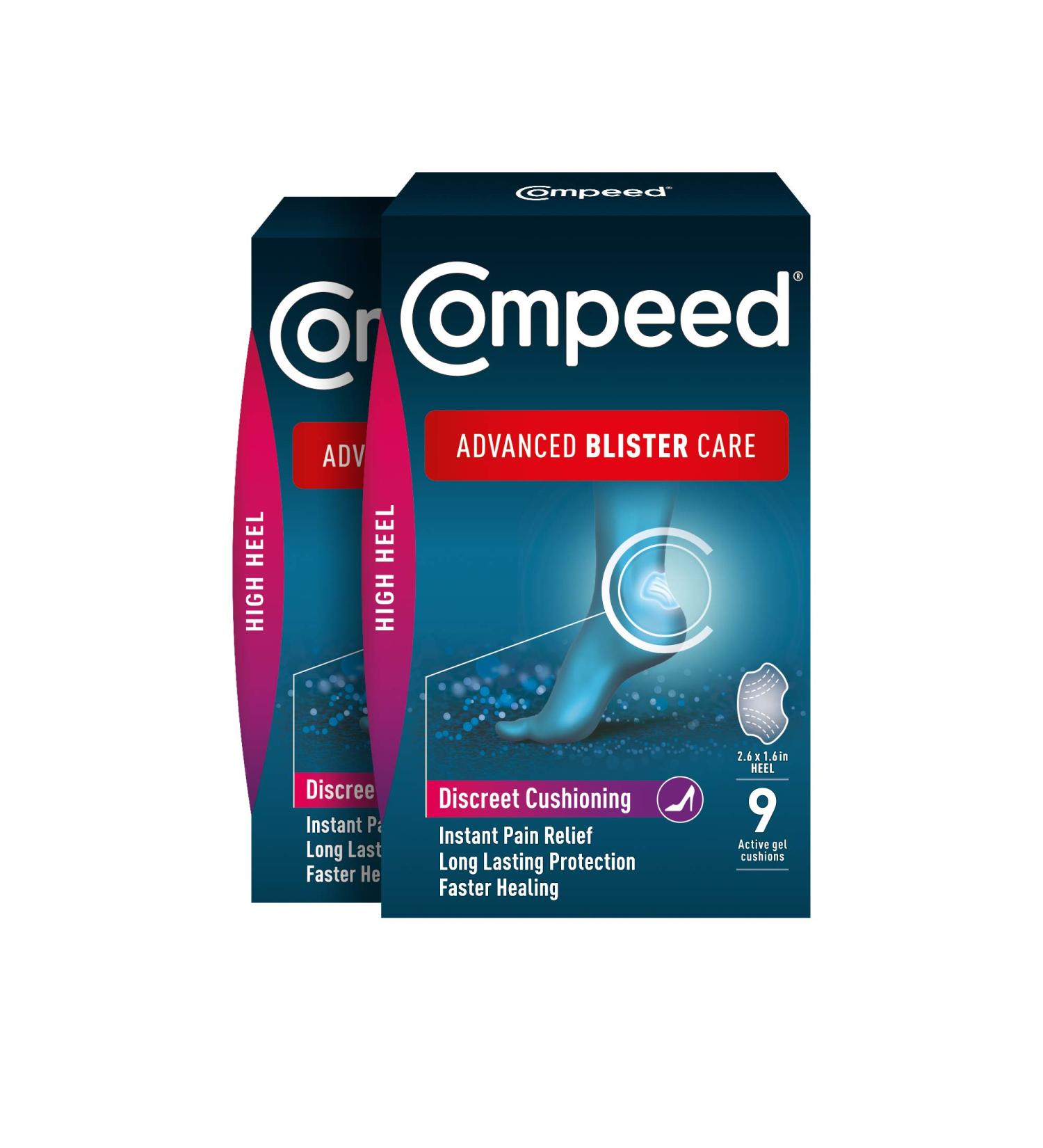 Advanced Blister Care 9 Count High Heel - 2 Pack | Fast Relief for Blisters | Shop Now - Buy Online on SooperMarket.com