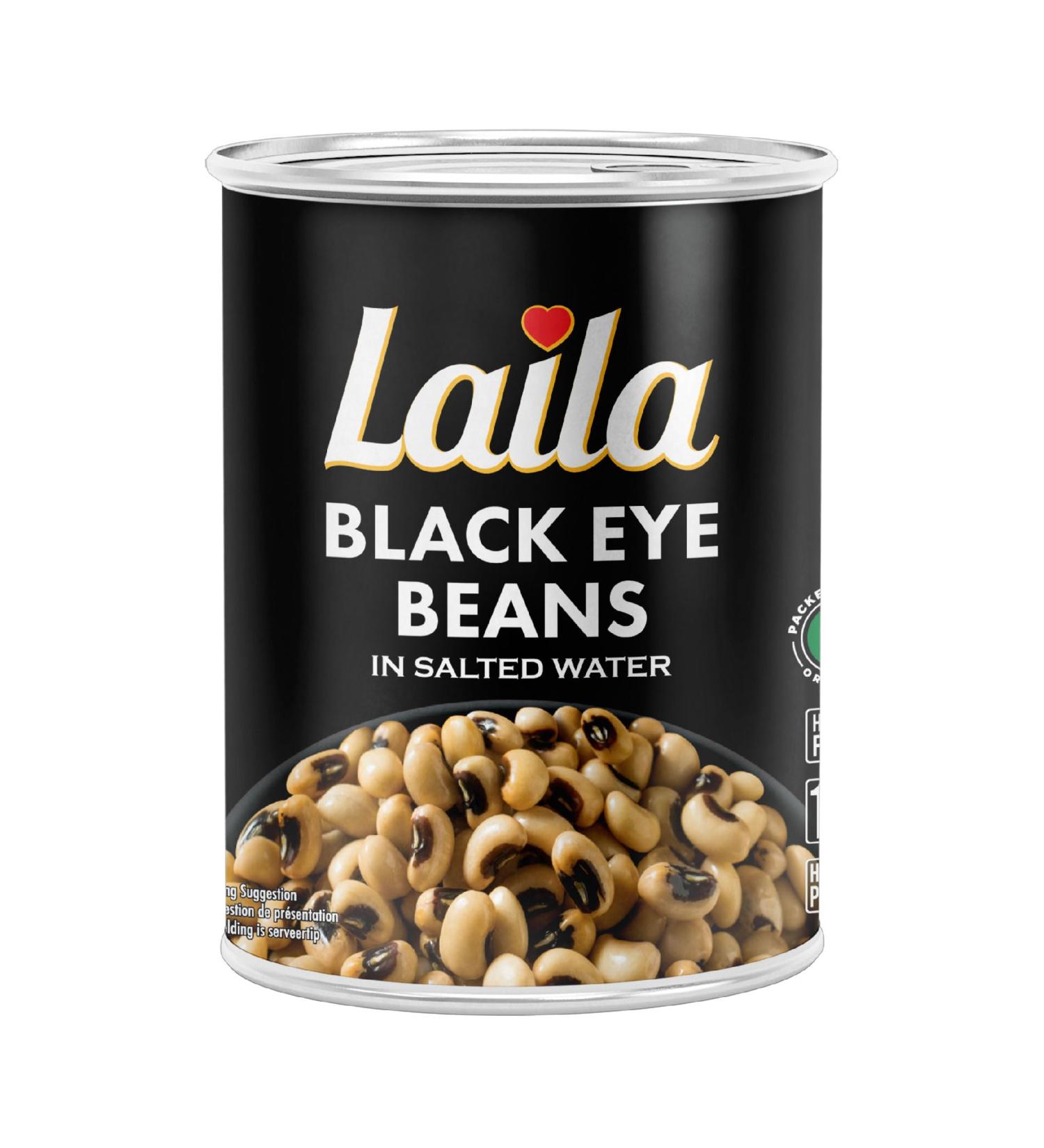 Laila Canned Black Eye Beans 12x400g (pack of 12) - Buy Online on SooperMarket.com