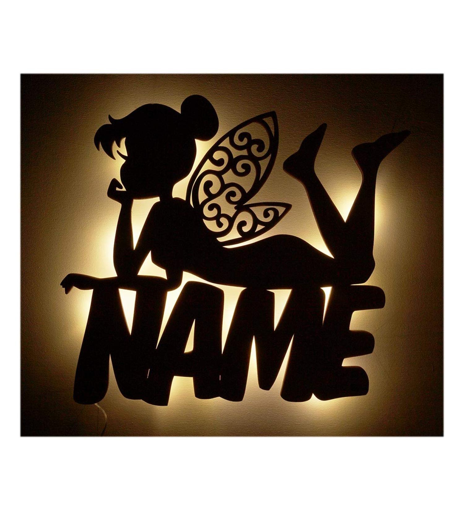 Enchanting Fairy Gifts: LED Night Light Decoration Lamps - Personalized Angel Design for Birthdays Baptism & Communion - Perfect for Kids Girls & Women - Buy Online on SooperMarket.com