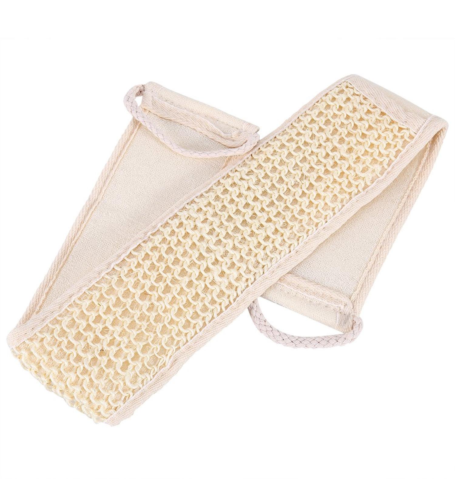 Loofah Back Scrubber - Best Bath Wash Peeling Back Strap for Shower Massage | SCHWAIM BODY CARE - Buy Online on SooperMarket.com