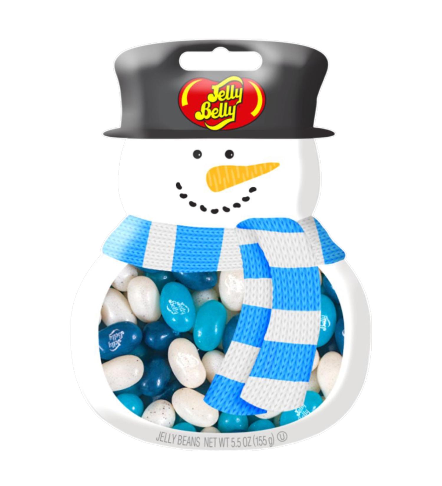 Jelly Belly Snowman Flavors Gourmet Jelly Beans 155g Christmas & Holiday Candy - Vegan Candy Dairy Free Snacks Kosher Candy Gluten Free Bulk Candy Stocking Stuffers for Teens - Buy Online on SooperMarket.com