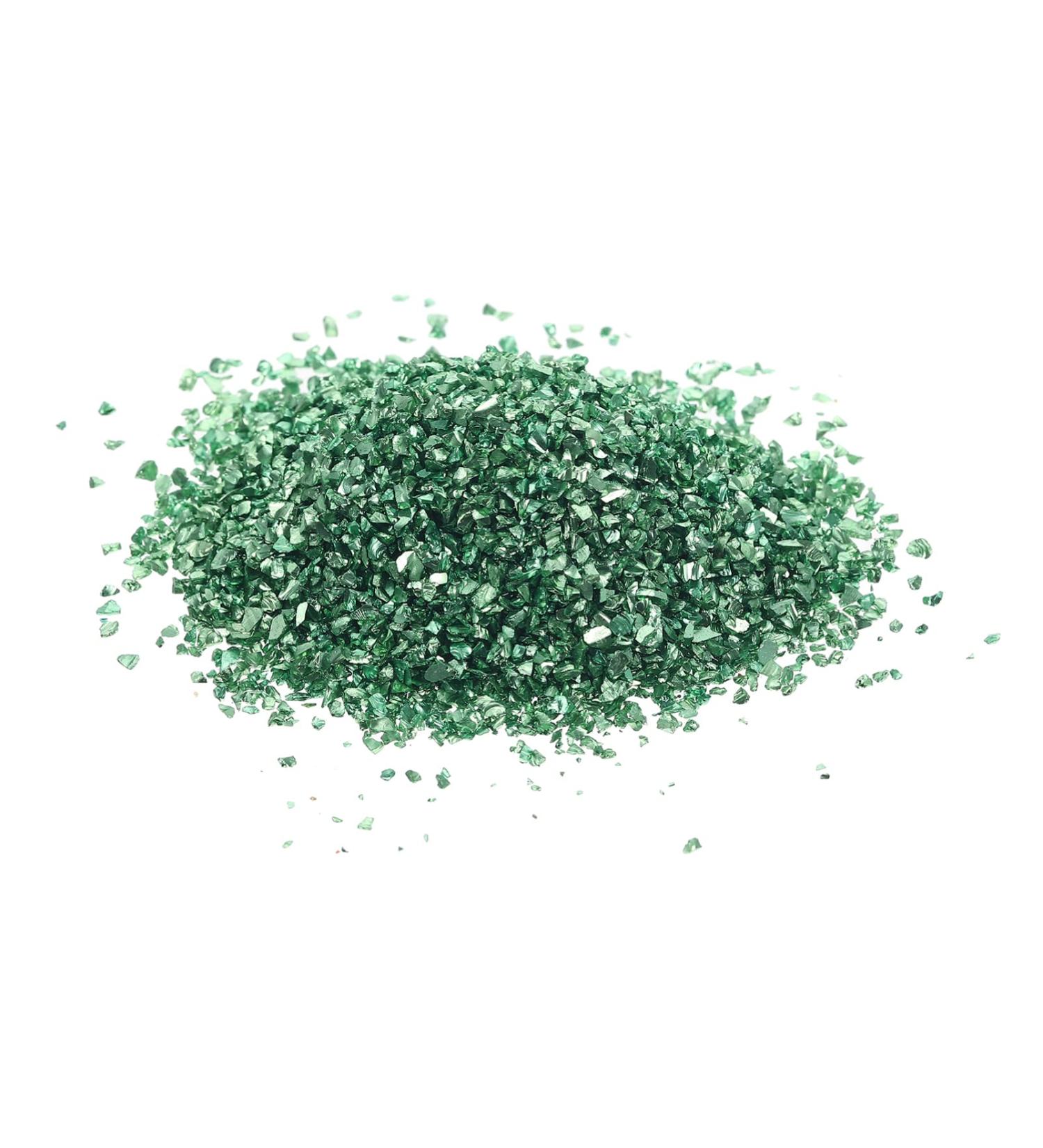 FRCOLOR 1 Glass Chip Nail Punk Ornament Crafts Colored Glass Vase Nail Art Crushed Glass Epoxy Filler Charms Nail Art Jewels Metal Filler Epoxy Crushed Glass 3d Crystal Jewelry Drill 0.5X0.3cm Green - Buy Online on SooperMarket.com