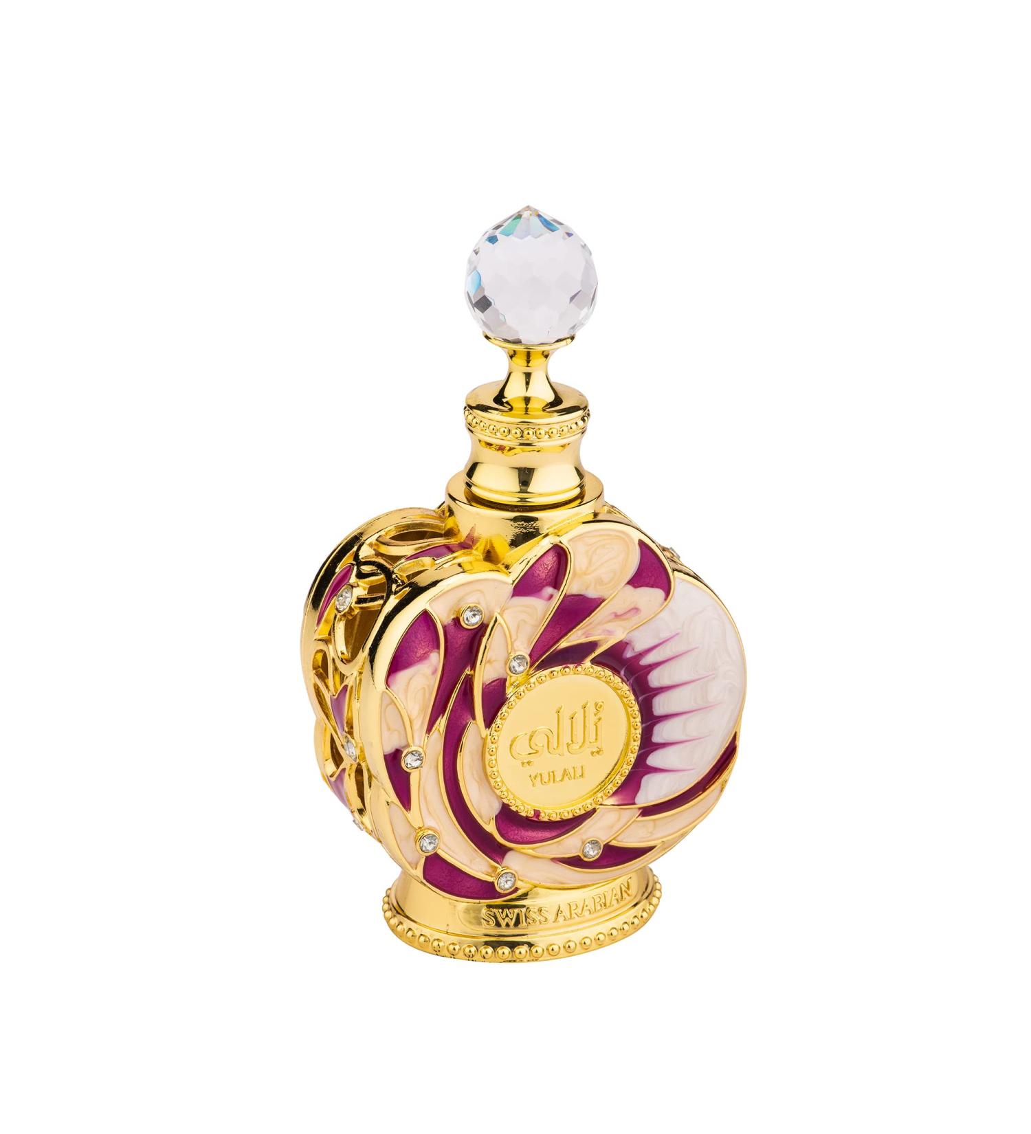 SWISS ARABIAN Yulali - Luxury Dubai Perfume Oil - Seductive Aroma - Long Lasting - 0.5 Oz - Buy Online on SooperMarket.com