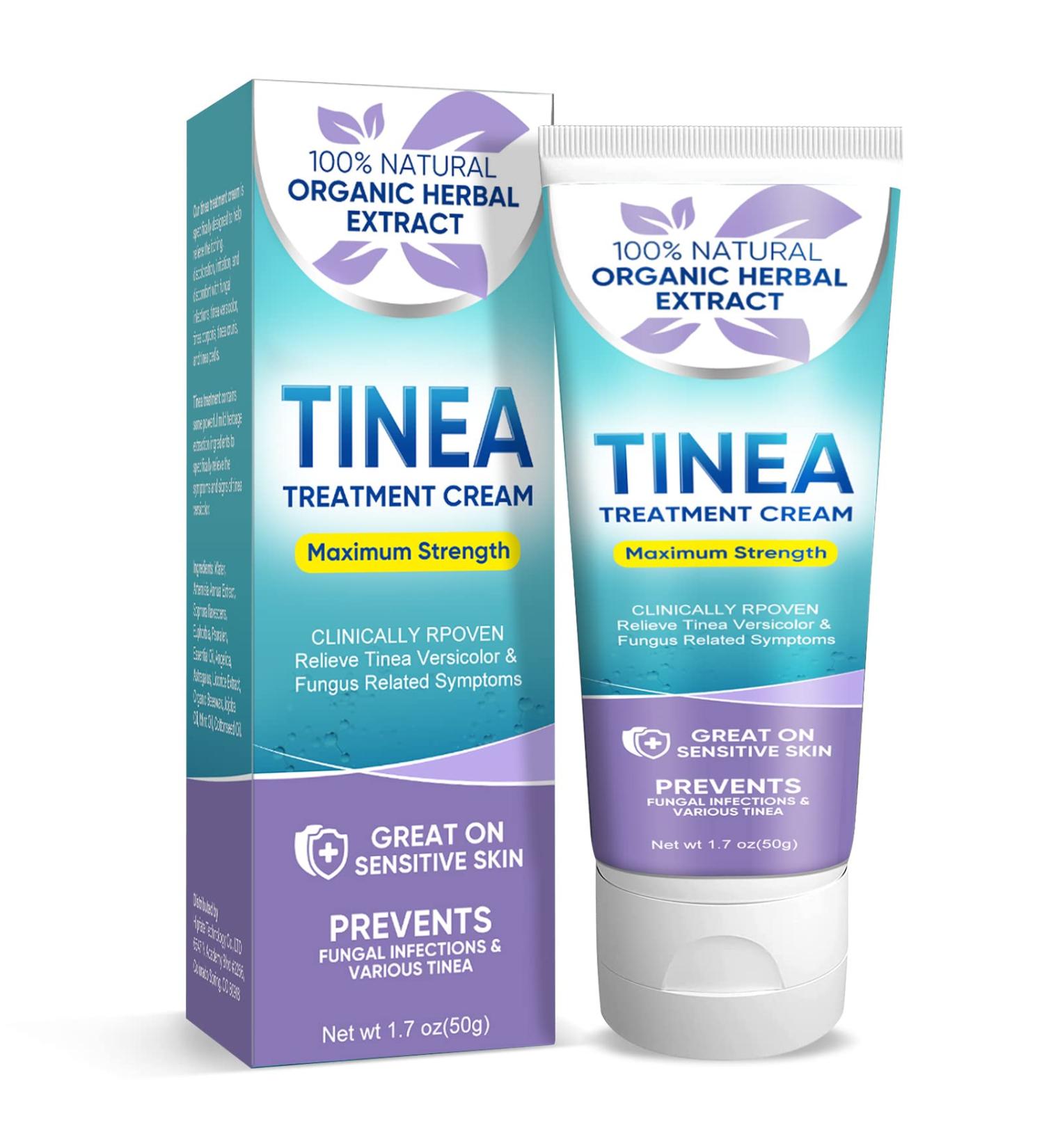 Tinea Versicolor Natural Skin Cream - Effective Treatment for All Skin Types - Buy Online on SooperMarket.com