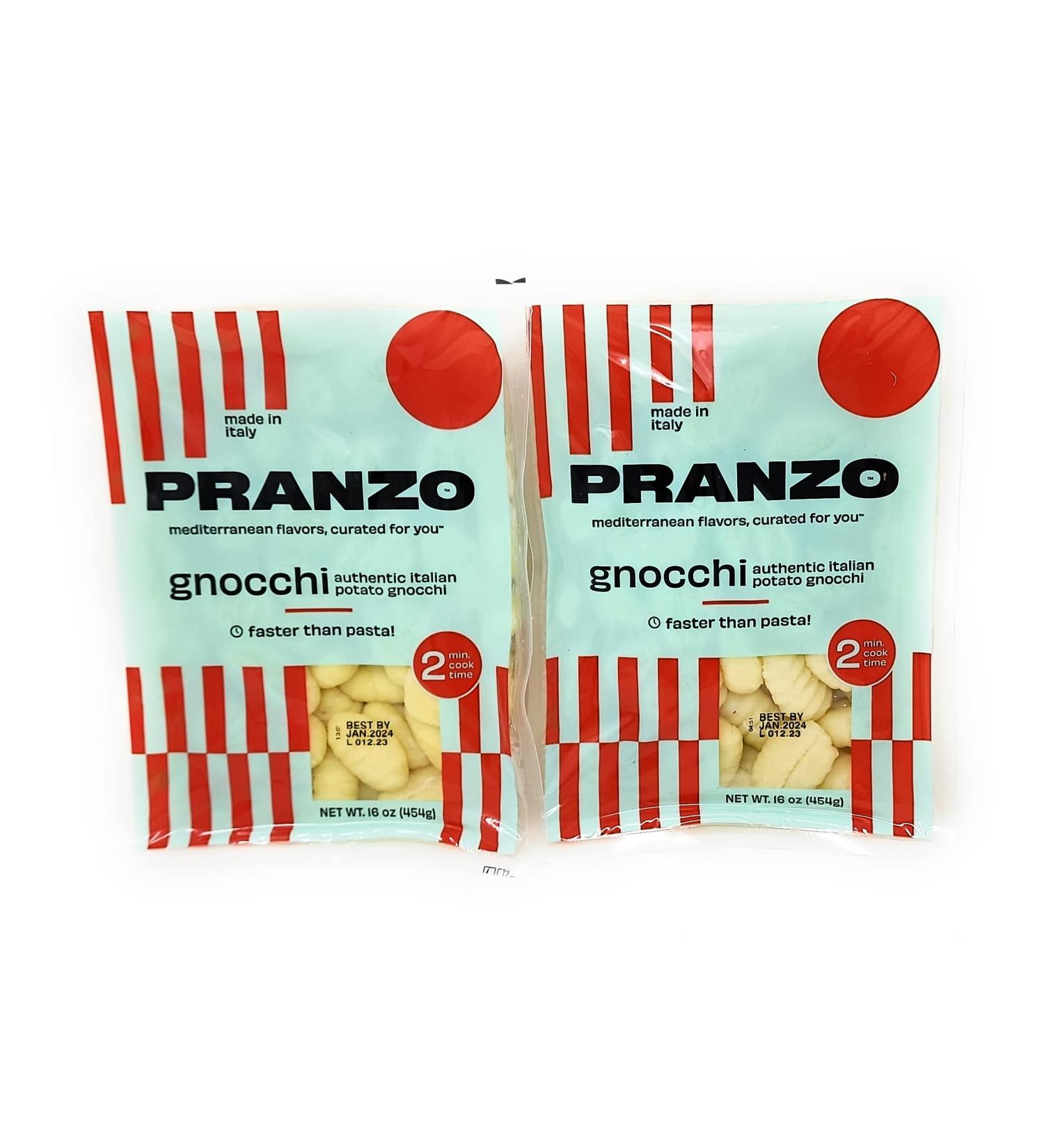 Trader Joe's Pranzo Gnocchi 16 oz (454g) x 2 - Authentic Italian Potato Gnocchi Made In Italy - Buy Online on SooperMarket.com