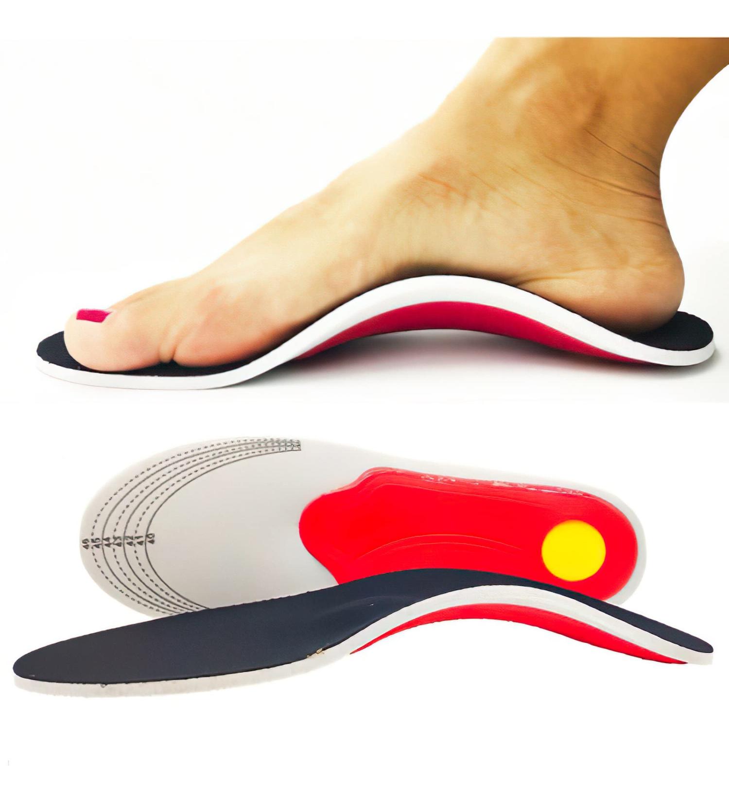 Plantar Fasciitis Relief Arch Support Insoles for Men and Women - Orthotic Shock Absorbing Comfort for Flat Feet & Heel Pain (Small EU 35-40) - Buy Online on SooperMarket.com
