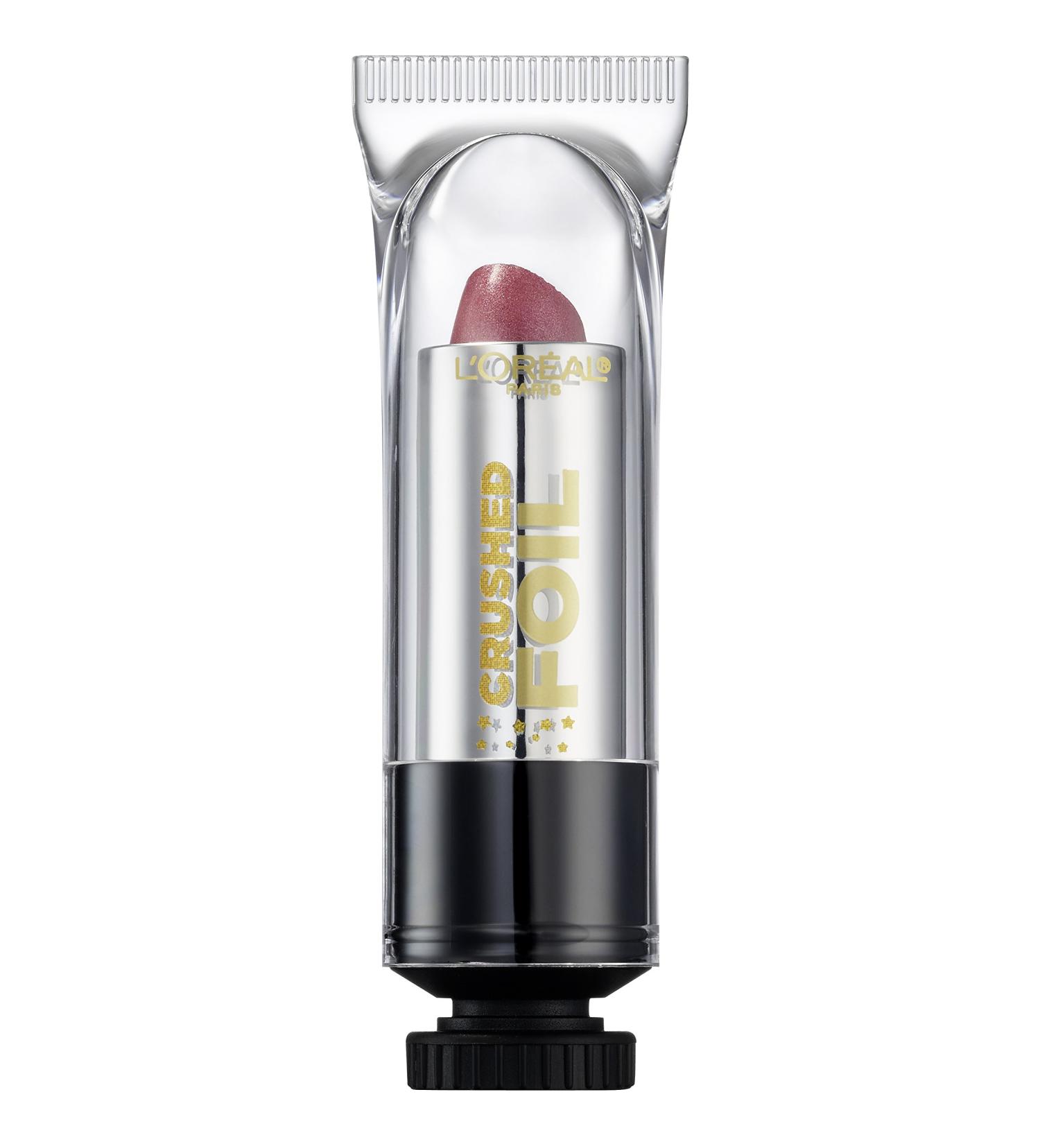 L'Or al Paris Crushed Foil Lipstick 9 Burnished - Long-Lasting Color 4.3g | International Shipping Available - Buy Online on SooperMarket.com