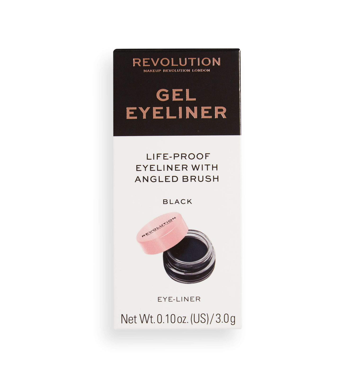 Buy Makeup Revolution Gel Eyeliner Pot with Brush - Long-lasting Smudge-proof Formula for Stunning Eyes | International Shipping Available - Buy Online on SooperMarket.com