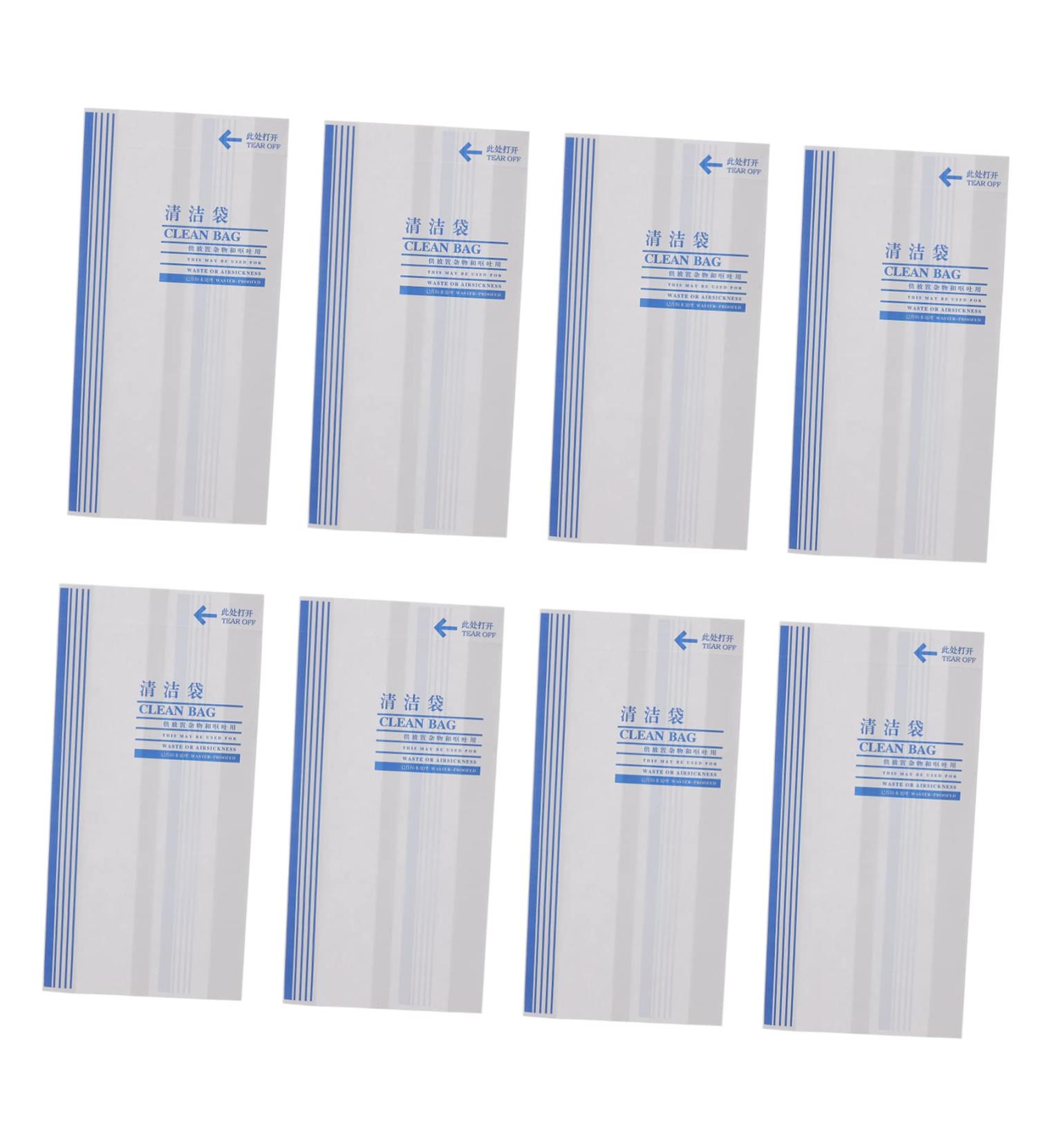 ULTECHNOVO 100pcs Car Trash Bag Disposable Vomit Bags - Motion Sickness & Emesis Bags for Kids - Buy Online on SooperMarket.com