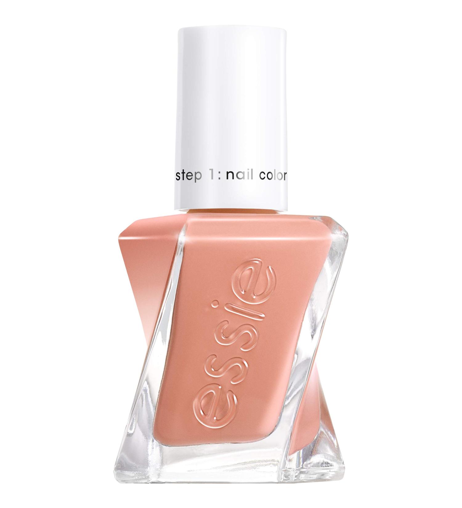 essie Gel Couture Longwear Nail Polish Summer 2020 Sunset Soiree Collection Classy Camel Nail Color With A Cream Finish low tide high slit 0.46 fl oz (packaging may vary)