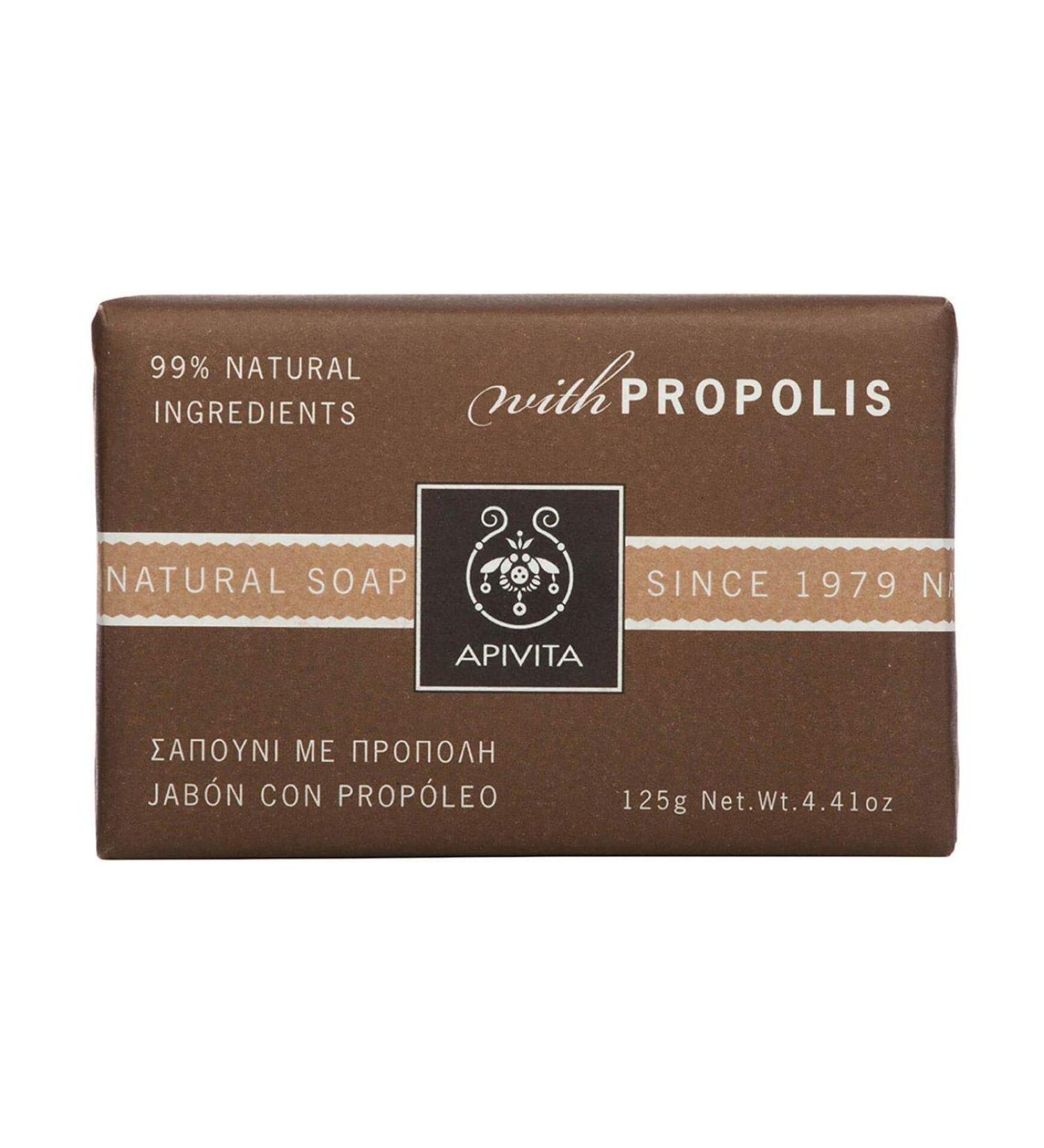 Apivita Propolis soap with antiseptict & astrigent properties