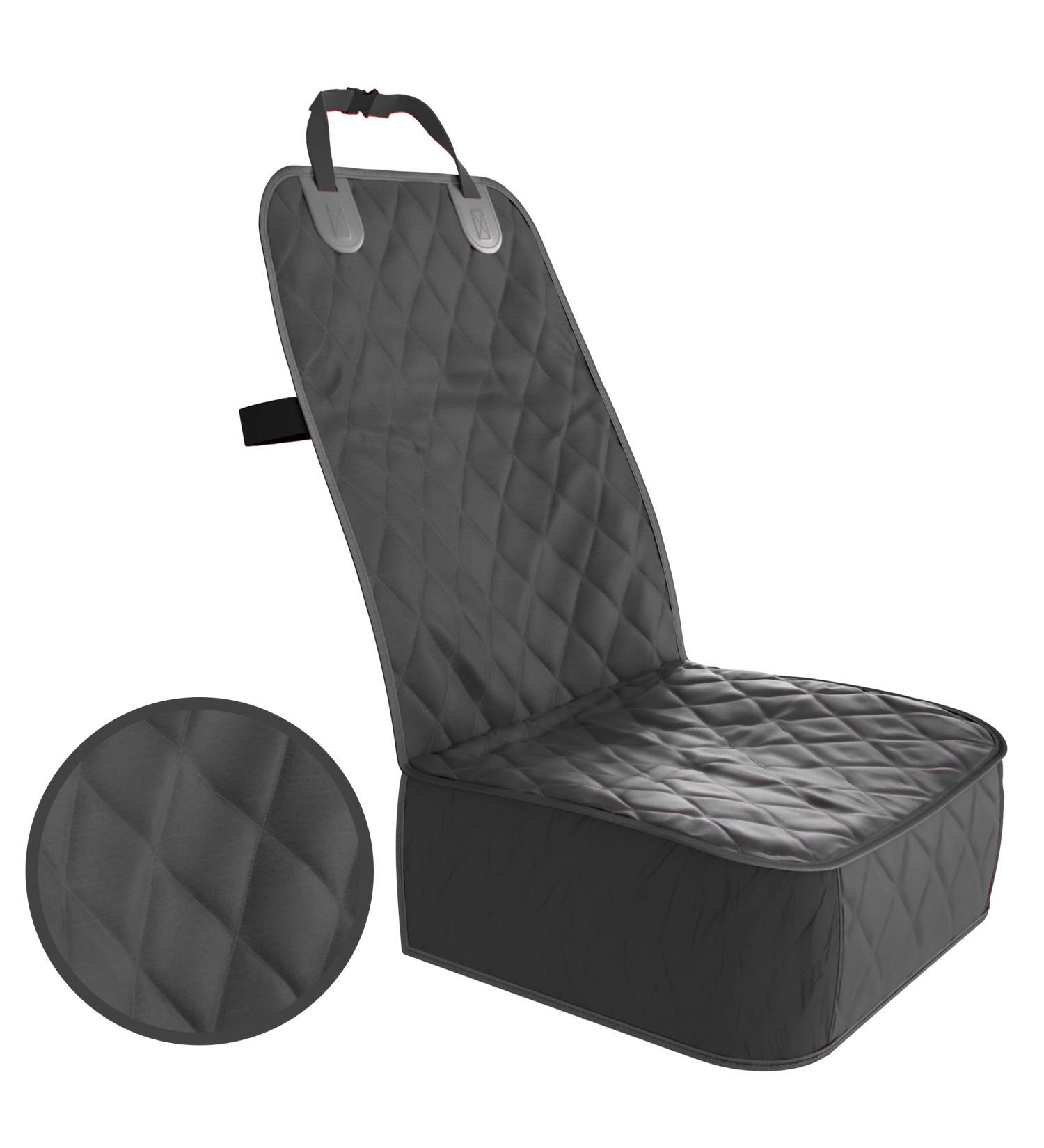 Active Pets Front Seat Dog Cover - Waterproof, Scratch Proof & Nonslip Protector for Cars, Trucks & SUVs - Black - Buy Online on SooperMarket.com