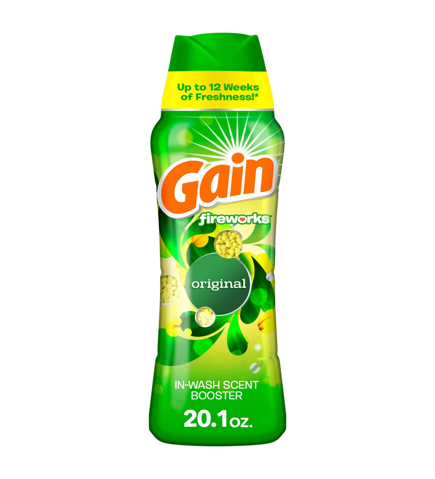 Gain Fireworks Laundry Scent Booster Beads - Original Scent, 20.1 Oz - Buy Online on SooperMarket.com