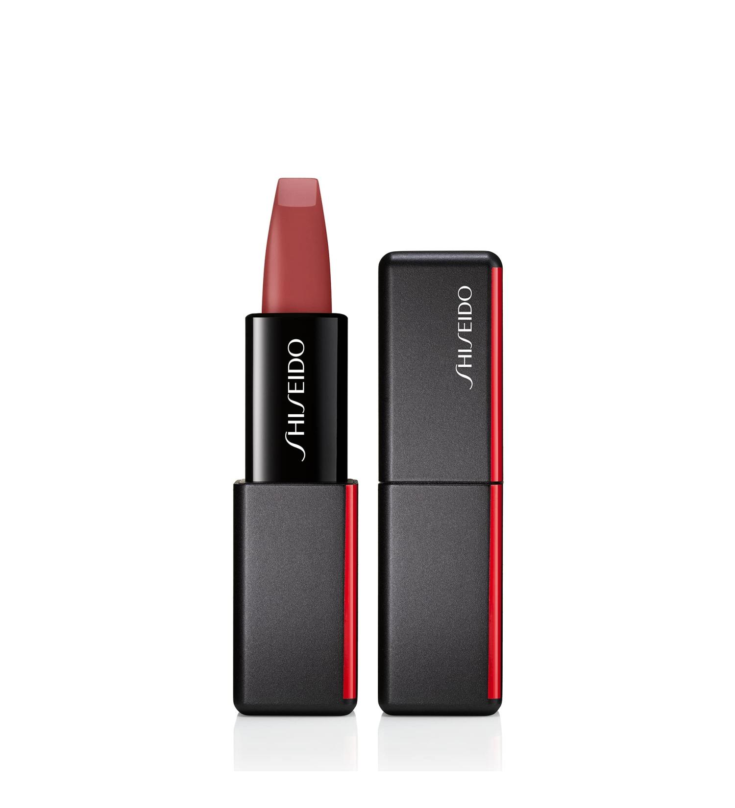 Shiseido ModernMatte Powder Lipstick - Full-Coverage Non-Drying Matte Lipstick - 8-Hour Long-Lasting Semi-Nude Color - Buy Online on SooperMarket.com