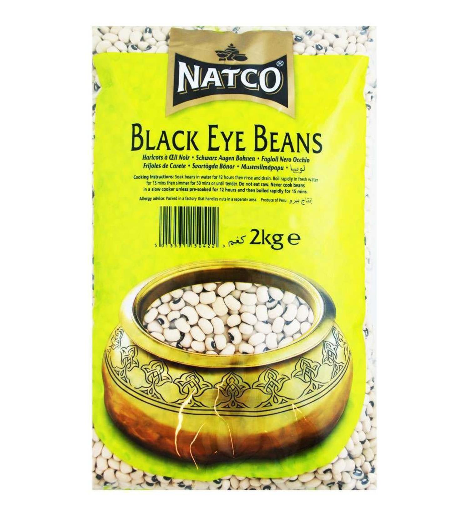 Natco Black Eye Beans 2kg