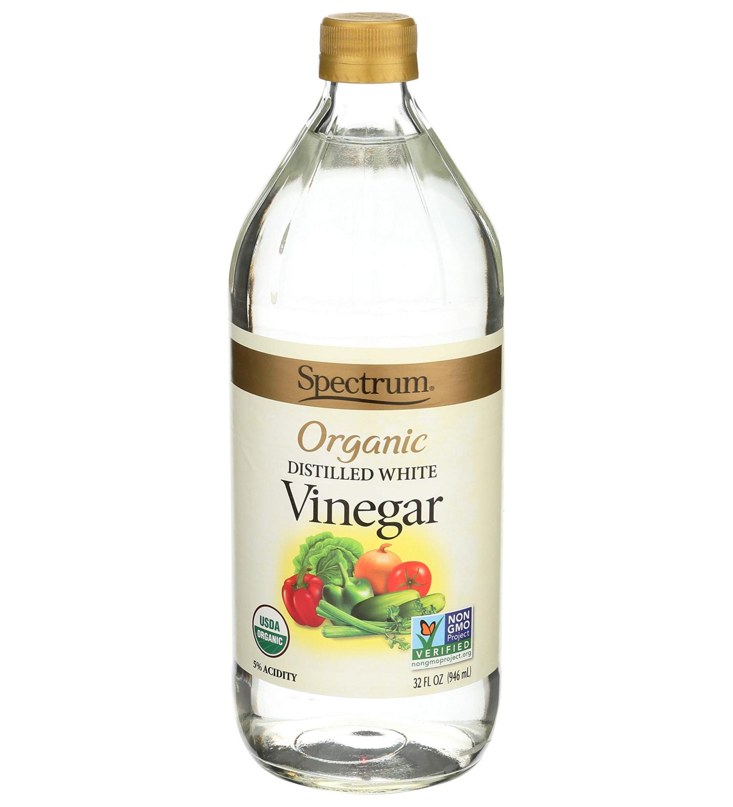 Spectrum Naturals Organic White Distilled Vinegar 32 Oz - Buy Now for Pure, Organic Flavor! - Buy Online on SooperMarket.com