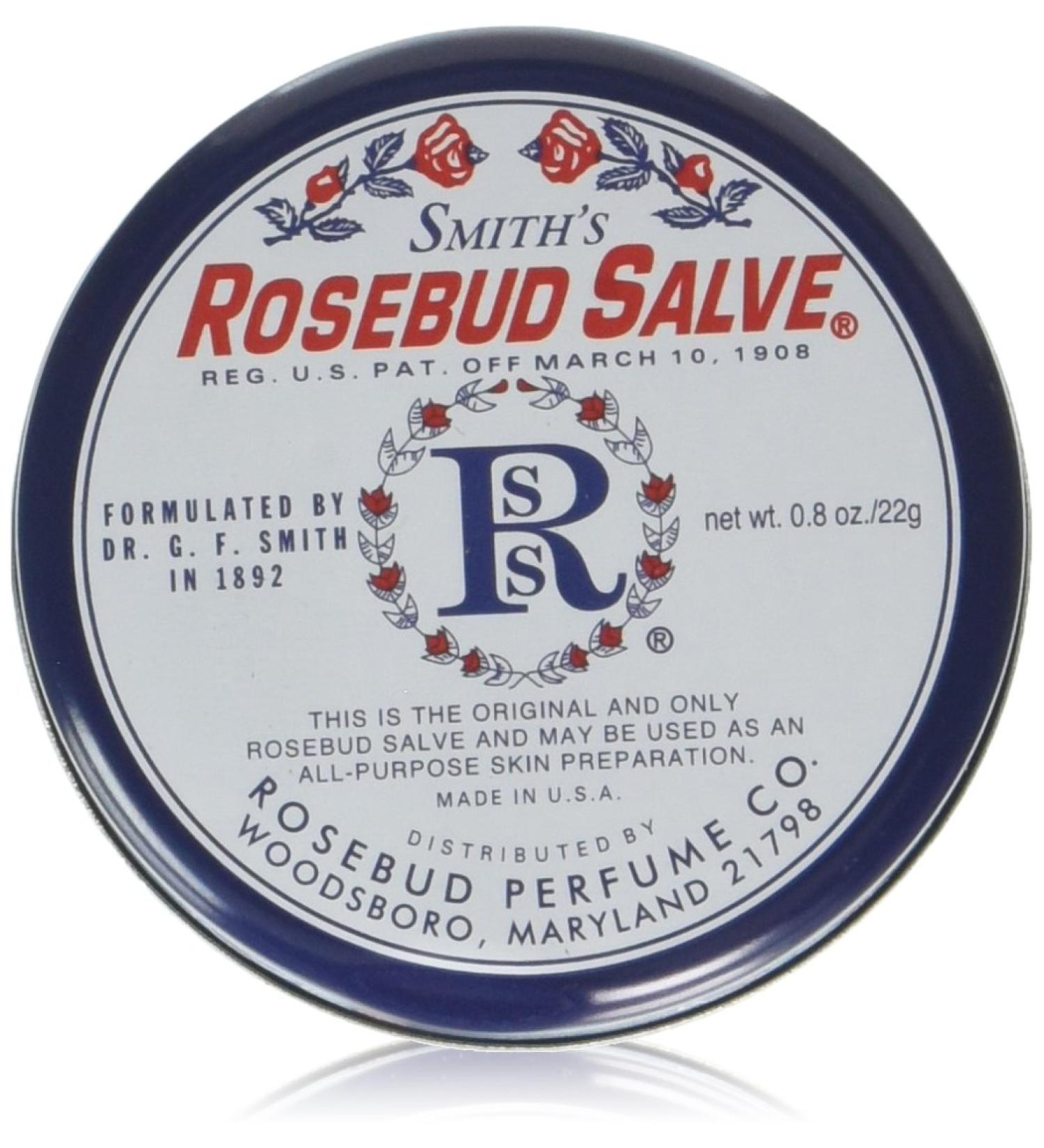 Rosebud Lip Salve 2-Pack - 0.8 oz (Pack of 2) | Rosebud Perfume Co. | Moisturizing Lip Balm - Buy Online on SooperMarket.com