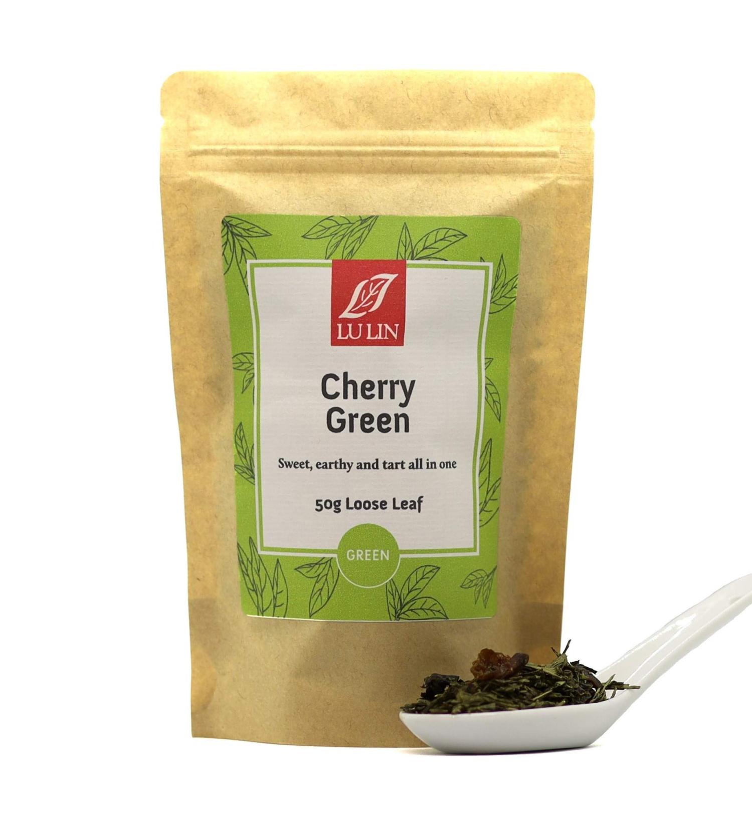 LuLin Teas Cherry Green Loose Tea 50 g Loose Tea 50 g - Buy Online on SooperMarket.com