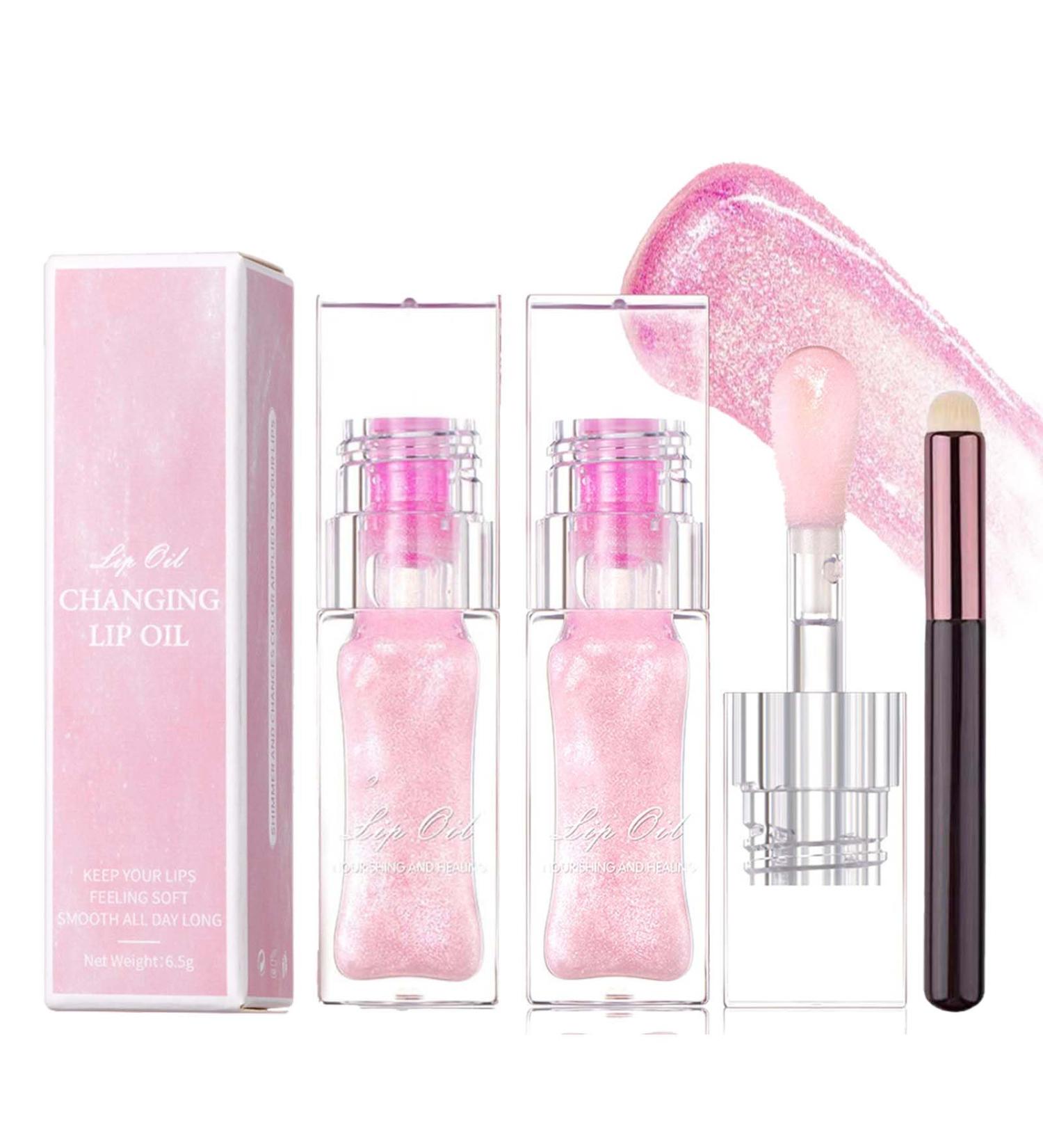 Conversionh Lip Oil Conversionh Magic Changing Lip Oil Boss up Color Changing Lip Oil Drip Dynasty Magic Color Changing Lip Oil Cotton Candy Flavor Warm Change Moisturizing (2pcs) - Buy Online on SooperMarket.com