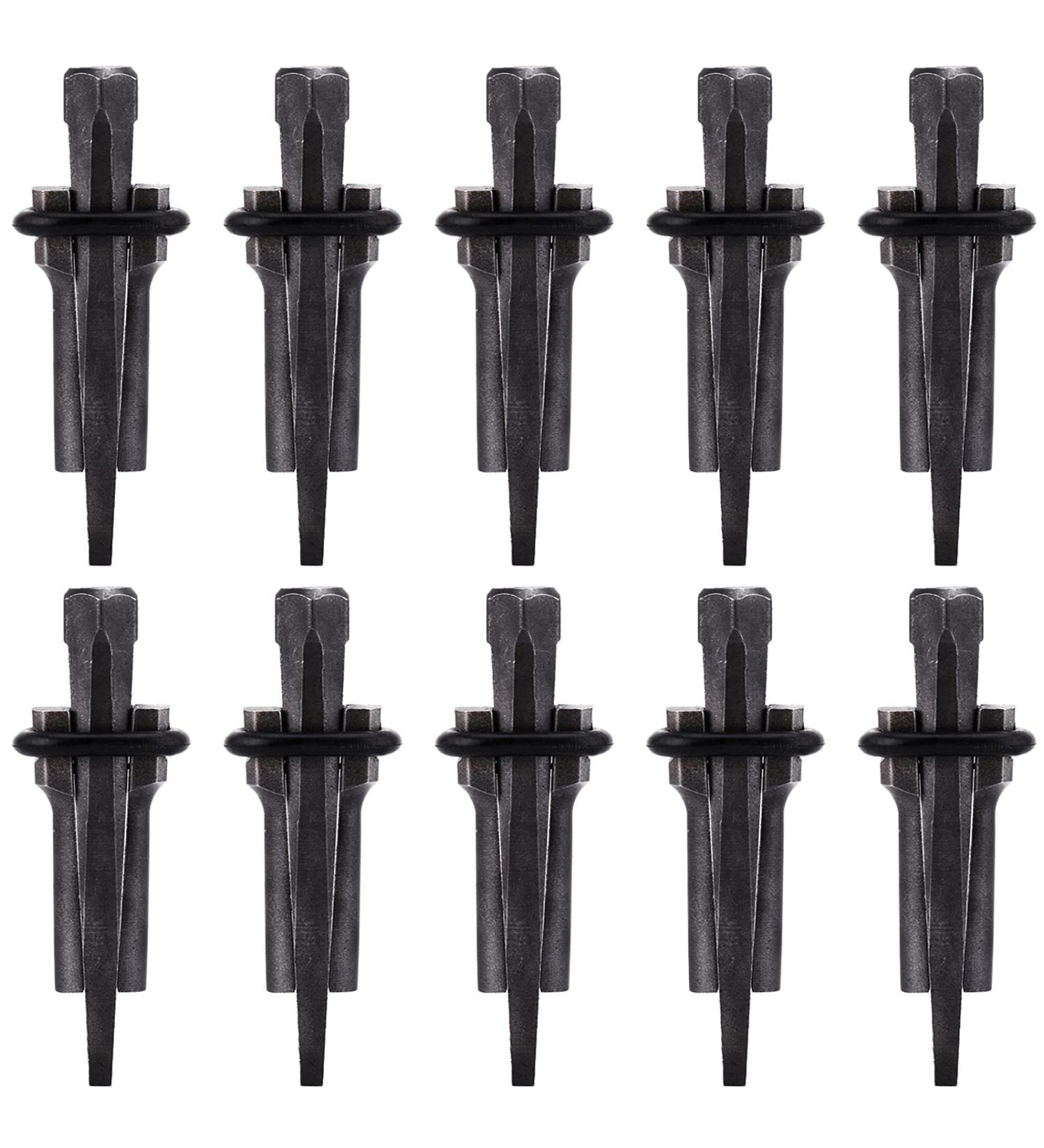 HighFree 10PCS Rock Wedge & Feather Shims 5/8 Concrete Marble Granite Splitting Hand Tools - Buy Online on SooperMarket.com