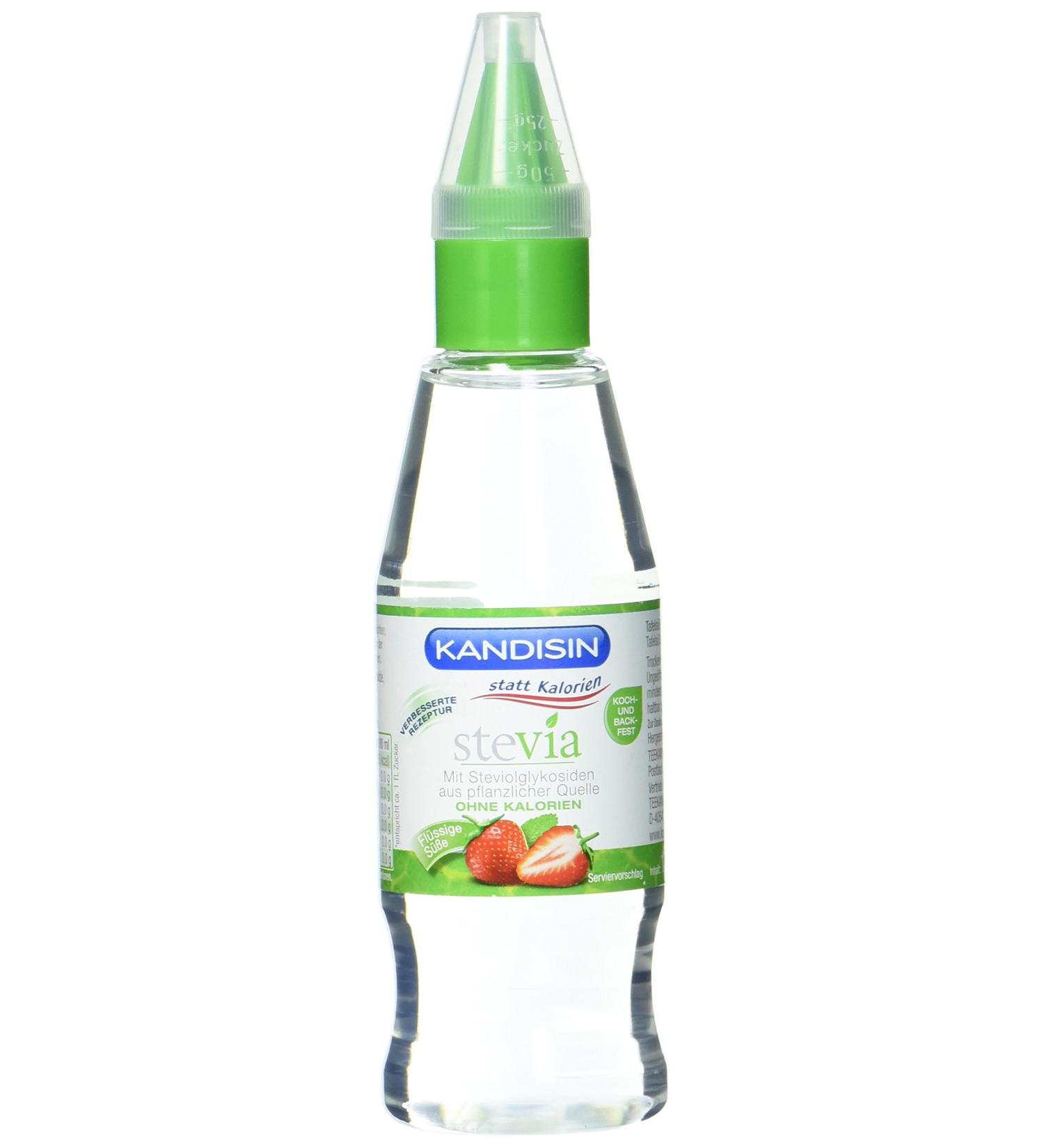Kandisin Stevia Liquid 125 ml - Pack of 3 | Natural Sugar Alternative | International Shipping - Buy Online on SooperMarket.com
