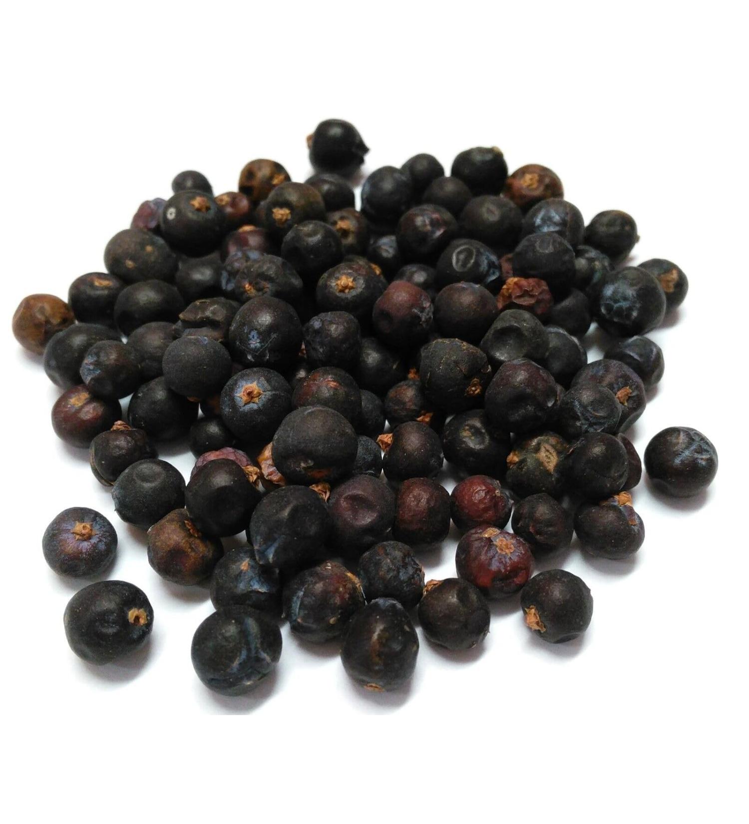 Hima Trading GRADE A PREMIUM QUALITY JUNIPER BERRIES WHOLE DRIED - SELECT WEIGHT - FREE P&P (100g)