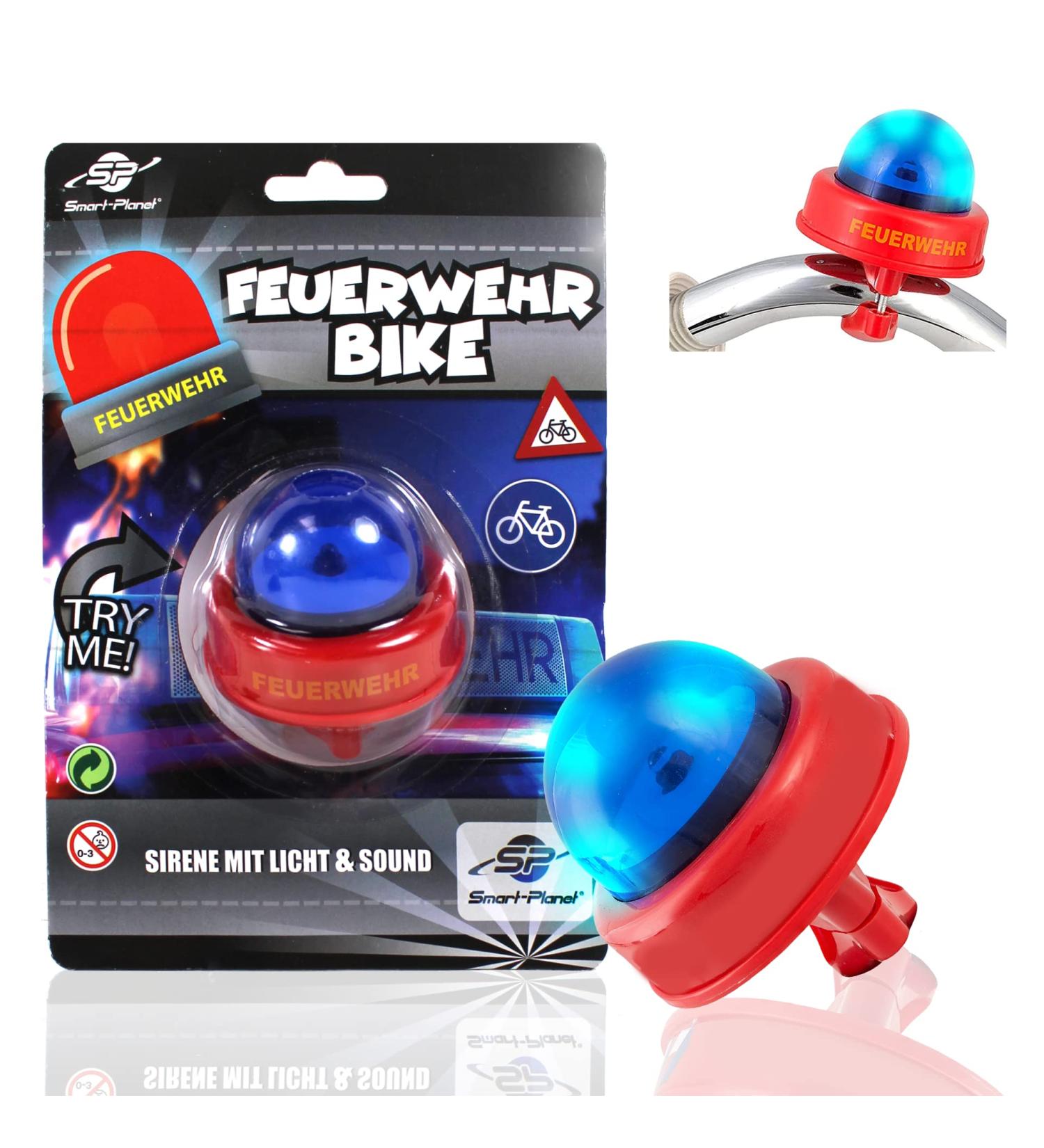 Buy Smart Planet Bicycle Siren - Funny Fire Brigade Bell for Kids | International Shipping Available - Buy Online on SooperMarket.com