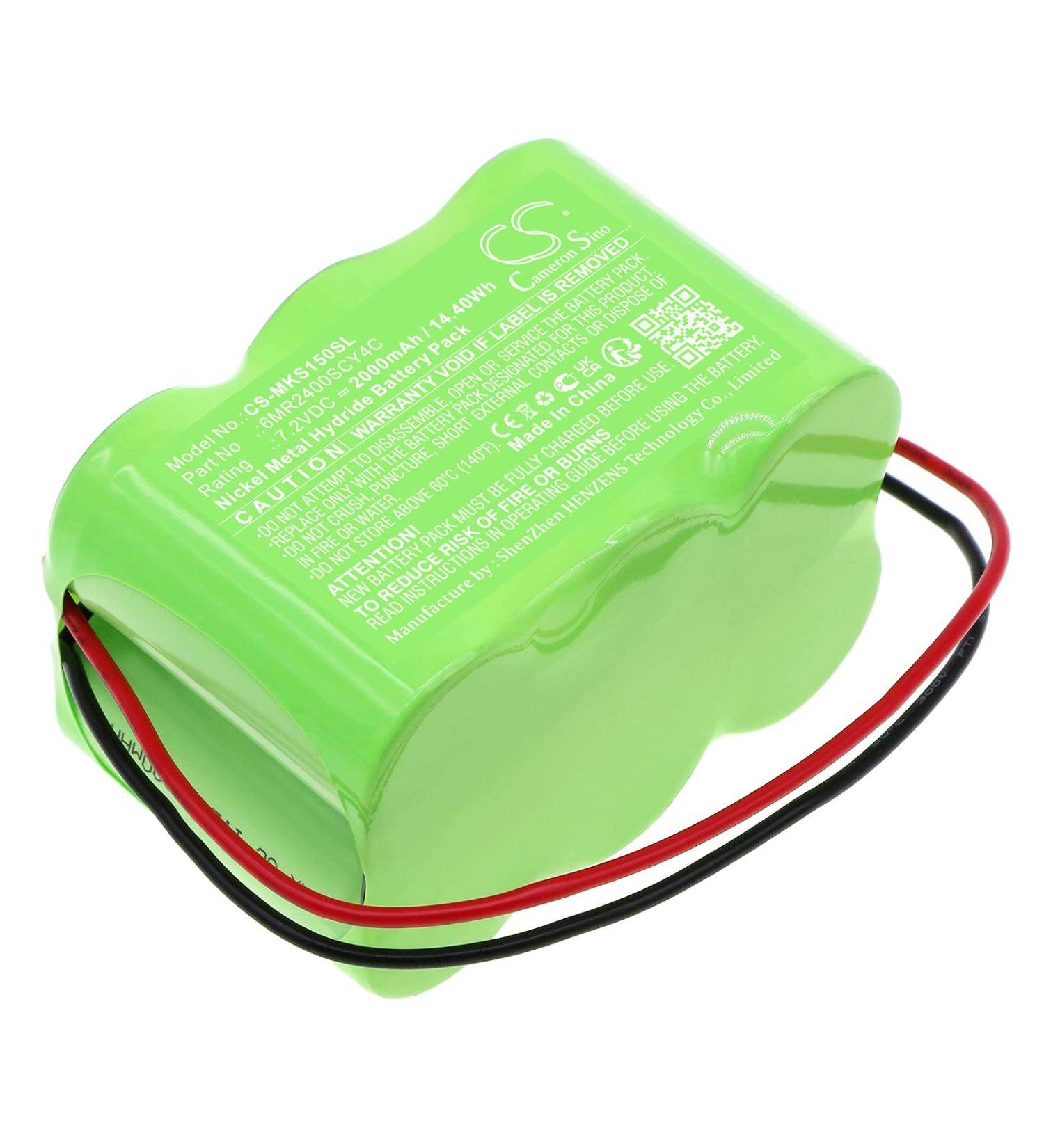 Buy 7.2V High-Performance Replacement Battery for Kathrein MSK15 - 2000mAh 6MR2400SCY4C - Fast International Shipping - Buy Online on SooperMarket.com