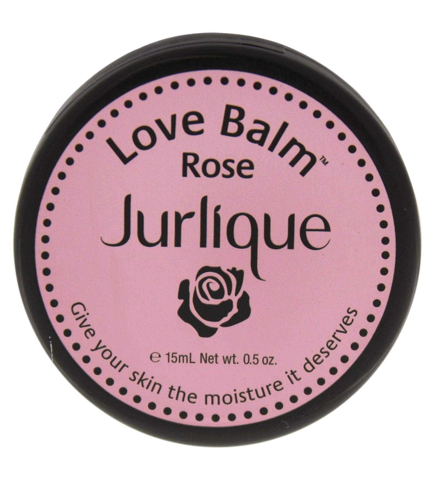 Jurlique Rose Love Balm Natural Lip Balm & Multipurpose Rose Salve With Safflower Oil