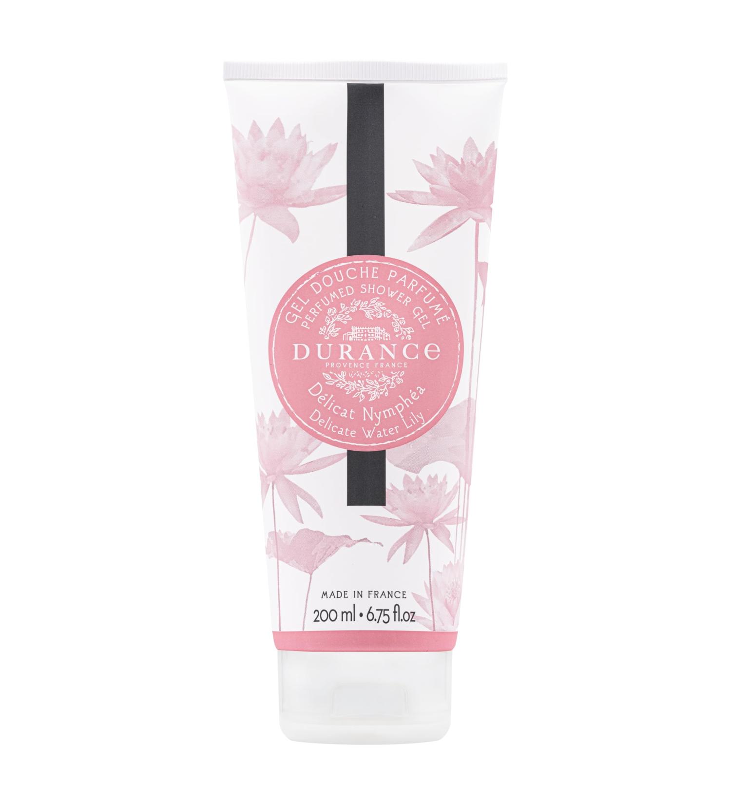 Durance Les Eternelles Natural Shower Gel For Women (200ml) Delicate Water Lily Fragrance - Women's Body Wash | Nourishes Gently Cleanses Hydrates & Softens Skin - Buy Online on SooperMarket.com