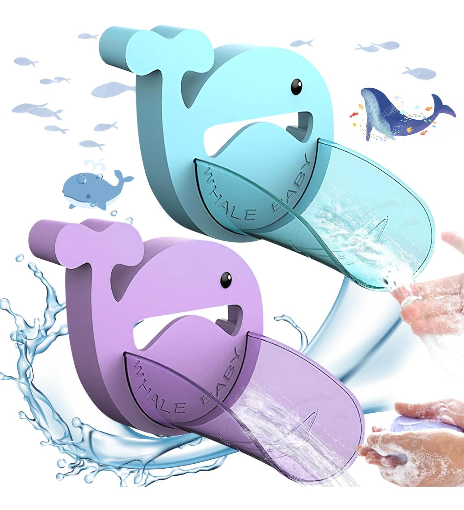 Buy MOK 2-Piece Children Tap Extender | Cartoon Faucet Extension for Kids | Perfect for Hand Washing in Kitchen & Bathroom - Buy Online on SooperMarket.com