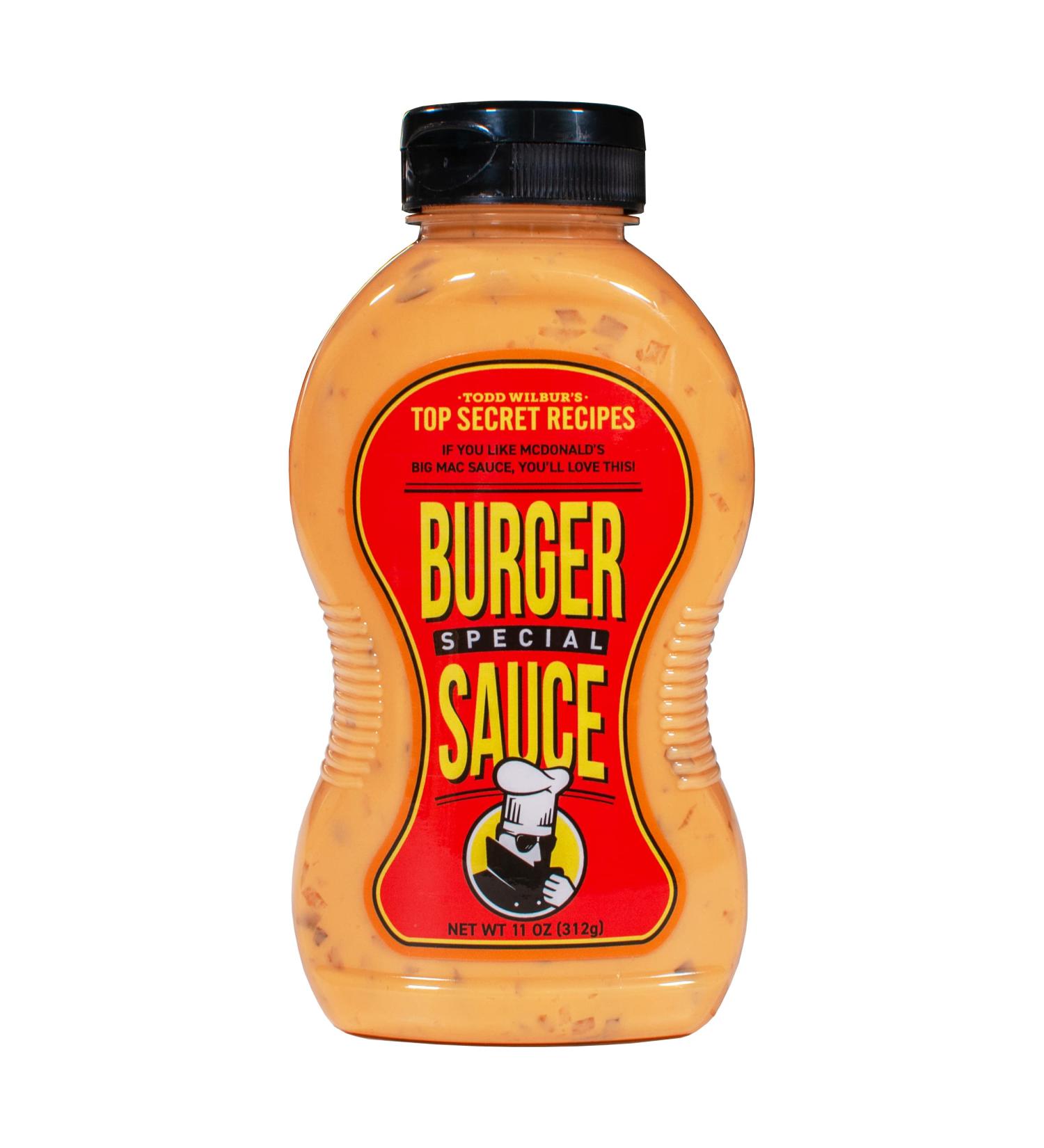 Top Secret Recipes Burger Special Sauce - Big Mac Style for Home Burgers, Sandwiches & Wraps - MSG & Gluten Free - 11 oz - Buy Online on SooperMarket.com