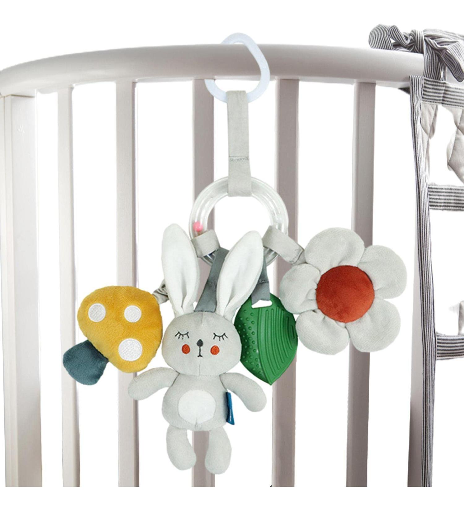 Buy YouDing Stroller Mobile - Soft Plush Activity Toys for Babies | Sensory Travel Stroller Toy for Newborns & Toddlers - Buy Online on SooperMarket.com