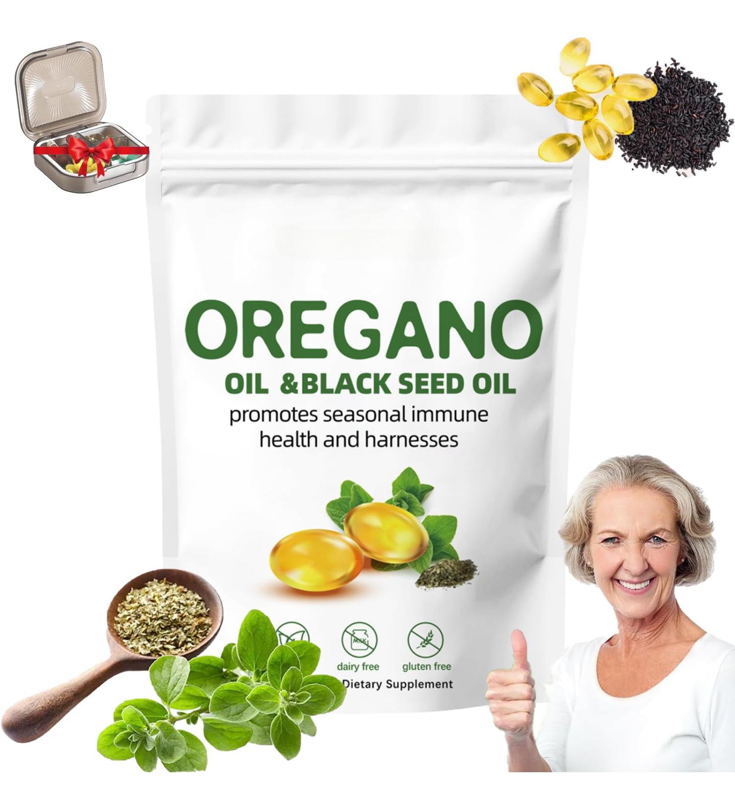 Noriva Oil Of Oregano Noriva Aceite De Oregano Noriva Oregano Oil Capsules Organic Noriva Oil Of Oregano With Black Seed Oil Oil Of Oregano Organic Oil Of Oregano Pills - Buy Online on SooperMarket.com
