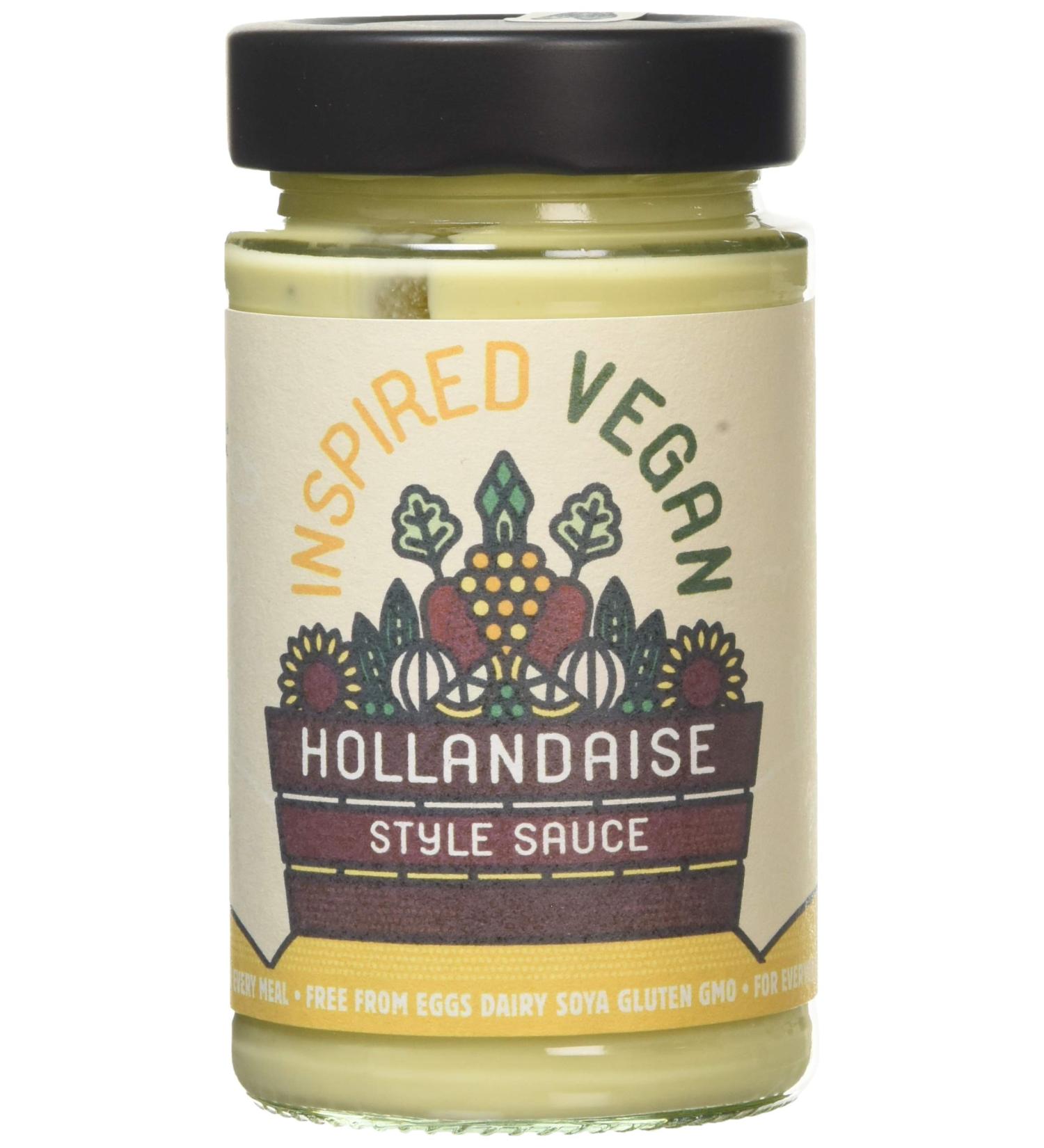 Vegan Hollandaise Style Sauce 205g - Delicious and Inspired | [Your Brand Name] - Buy Online on SooperMarket.com