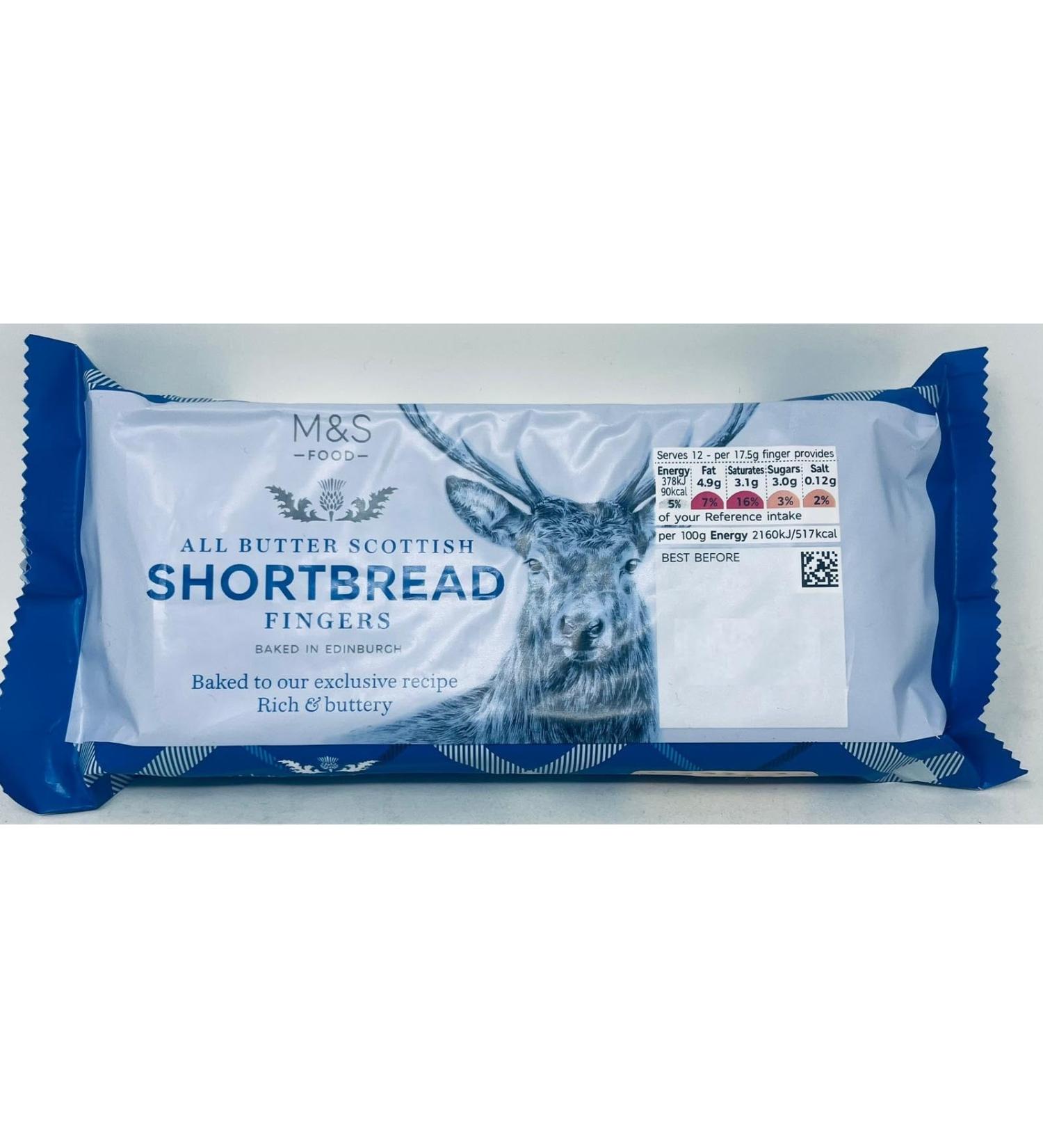 M&S All butter Scottish Shortbread Fingers 210g X3 in Premier Life Store Packaging - Buy Online on SooperMarket.com