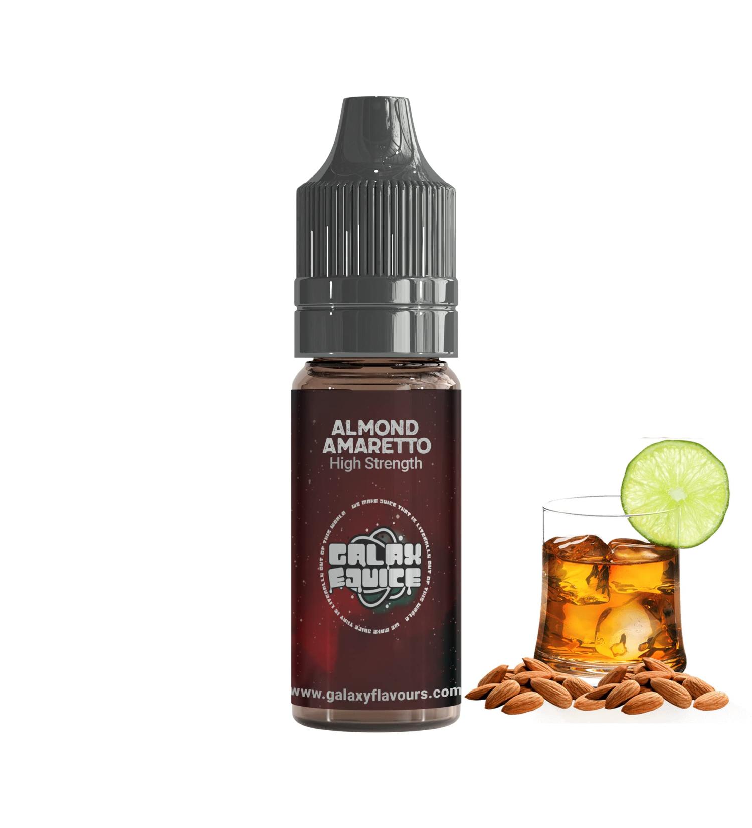 Almond Amaretto High Strength Flavouring - Galaxy Food Flavours - 10ml Bottle - Buy Online on SooperMarket.com