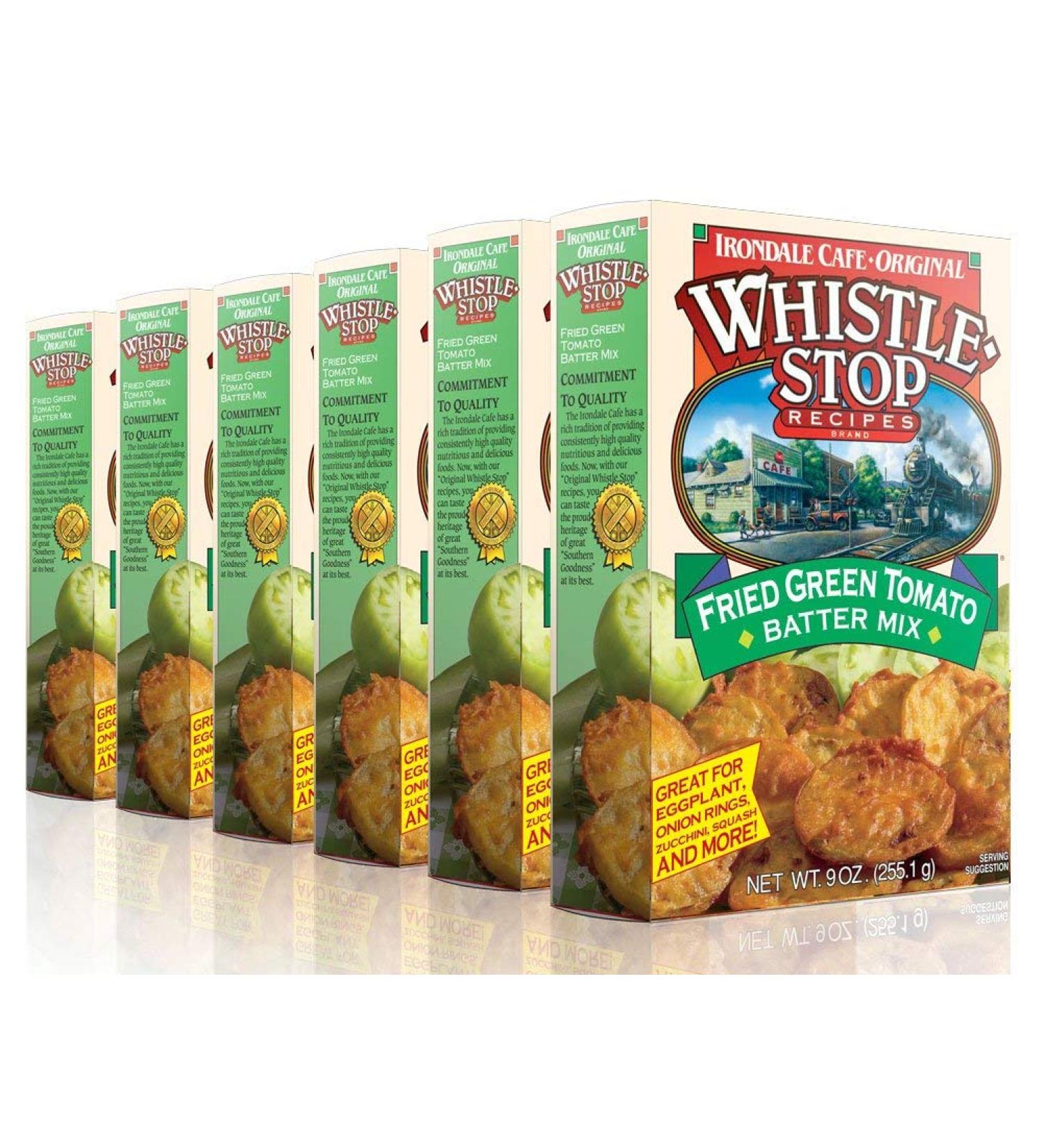 WhistleStop Cafe Fried Green Tomato Batter Mix 9oz Case of 6 | Authentic Recipes - Buy Online on SooperMarket.com