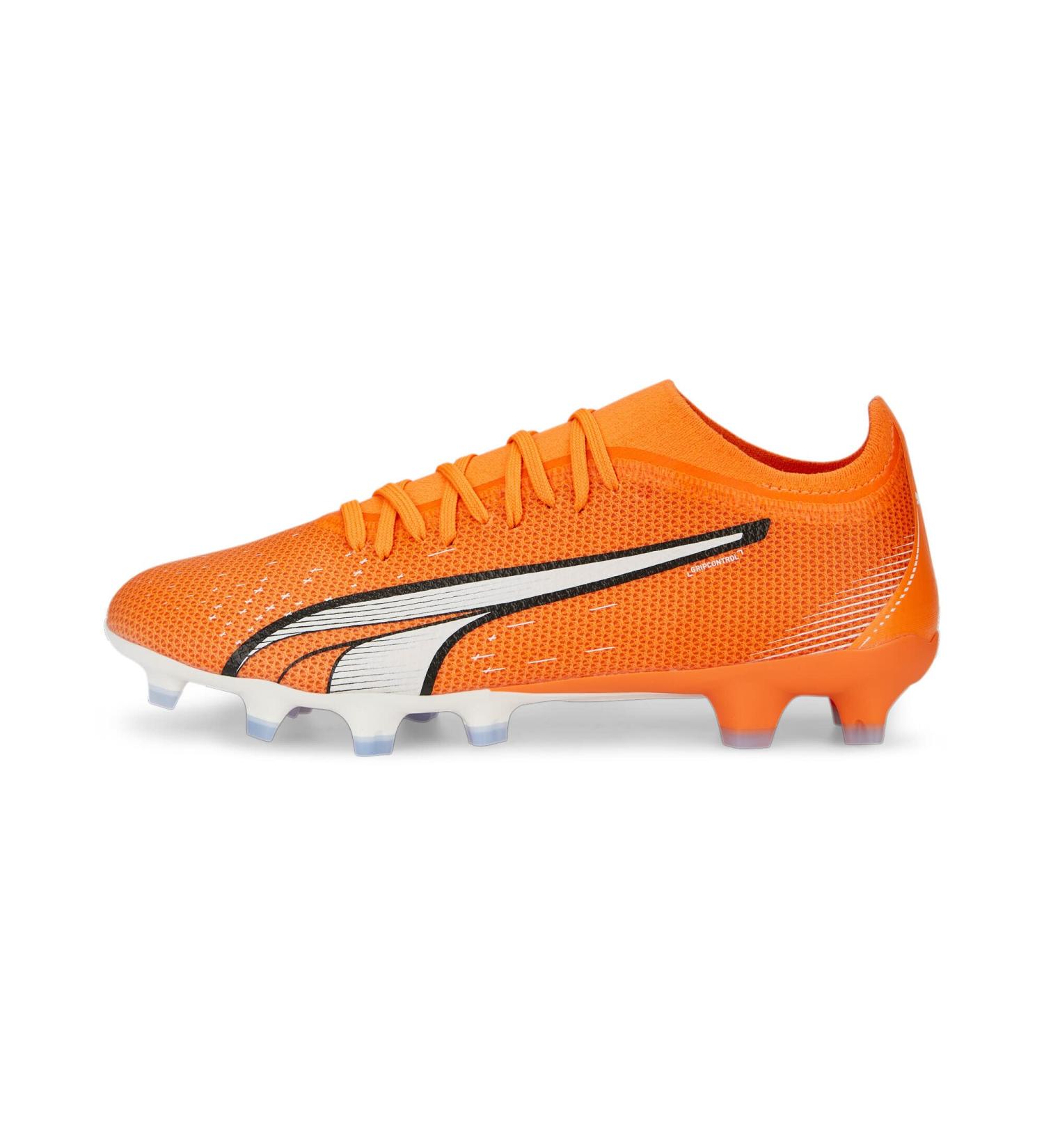 PUMA Women's Ultra Match FG/AG Football Shoes - Ultra Orange/White/Blue Glimmer - EU Size 38 - Shop Internationally - Buy Online on SooperMarket.com
