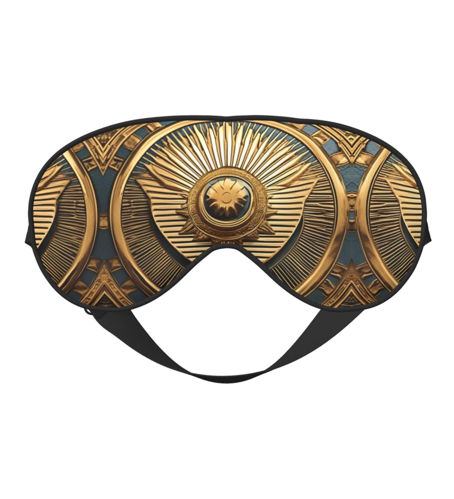 Sun Old Egyptian Timeless Grace Soft Sleep Eye Mask - Breathable Travel Eye Patch for Women | Relax & Rejuvenate - Buy Online on SooperMarket.com