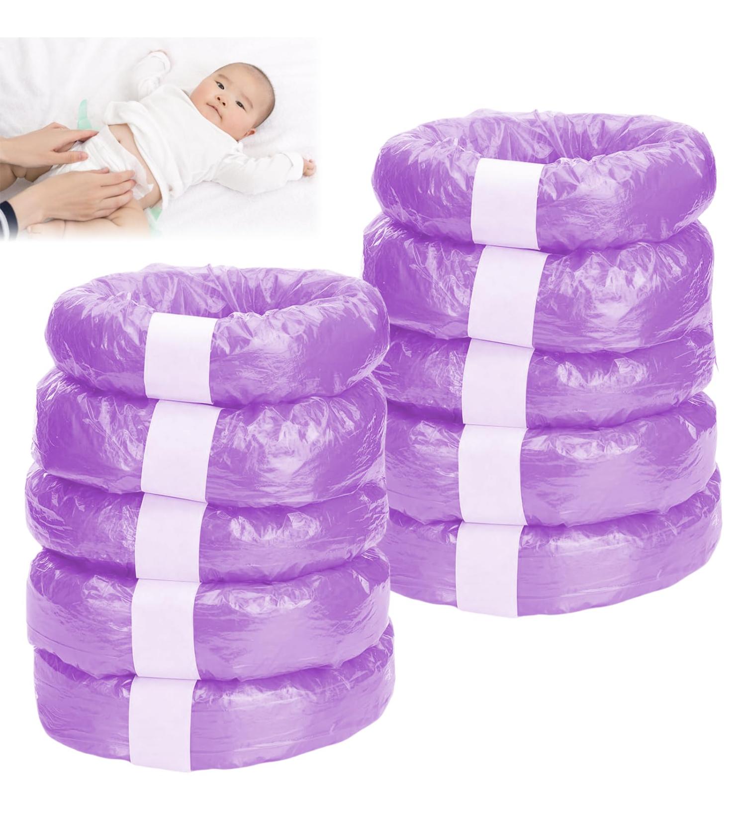 Buy 10pcs NizirioOo Refill Film for Diaper Pail - Odor-Tight Cassettes Compatible with Tommee Tippee Sangenic Tec | International Shipping Available - Buy Online on SooperMarket.com