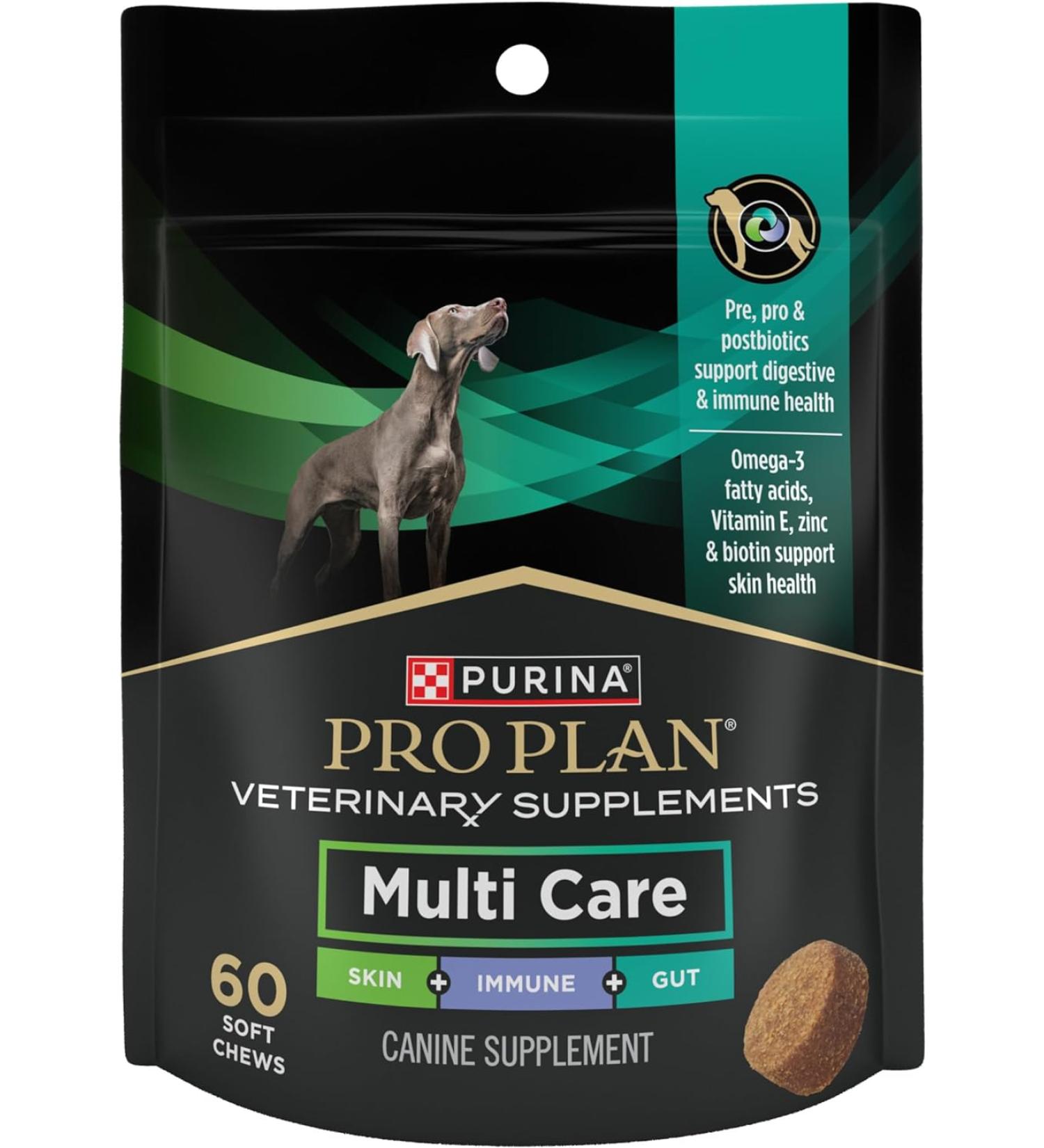 Pro Plan Veterinary Supplements Multi Care - 60 SOFT CHEWS - Buy Online on SooperMarket.com