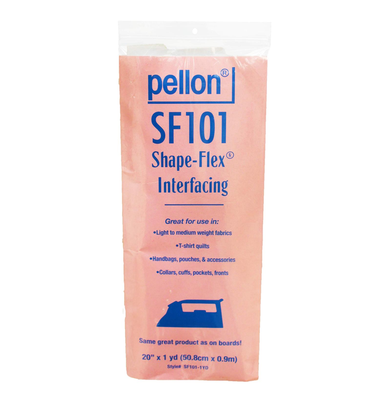 Pellon Shape Flex Cotton 20in x 1yds Fusible Wovent  Style SF101
